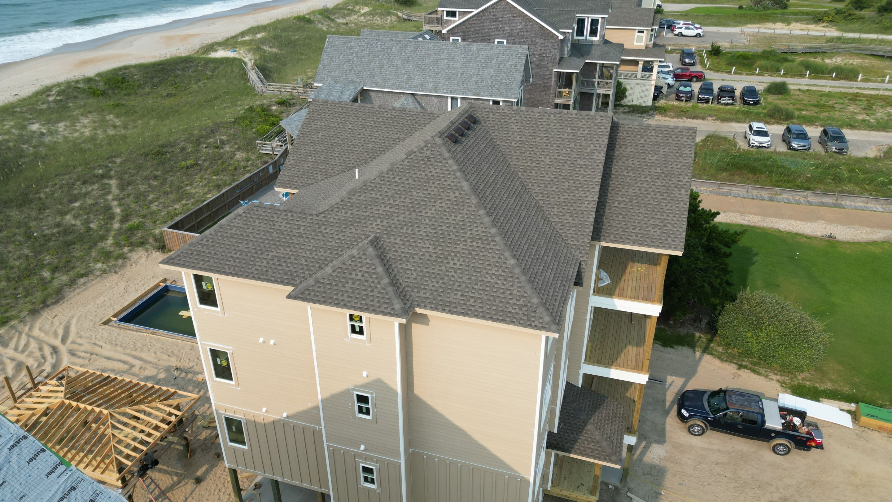 Residential Roofing Installation using Timberline HDZ in Hatteras NC by Gallop Roofing & Remodeling, Inc.