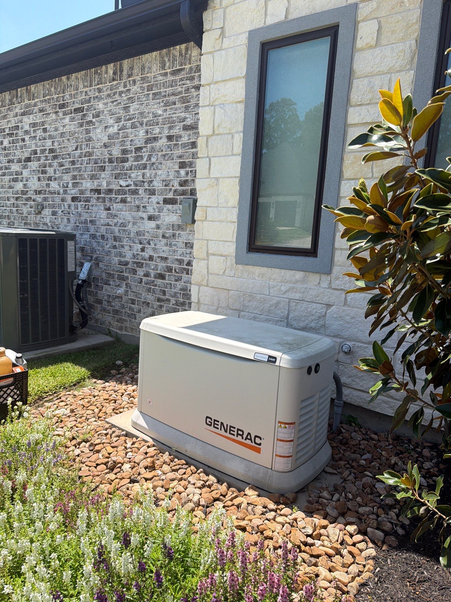 Residential Generac Standby Generator Installation in Conroe, Texas by GenTex Elite Services