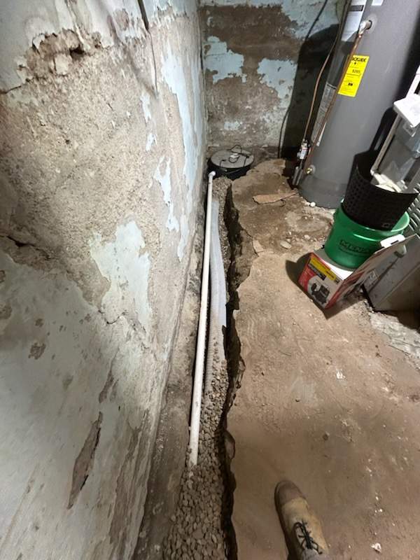 Drain Tile & Sump Pump in South MPLS by Waterproofing Northeast