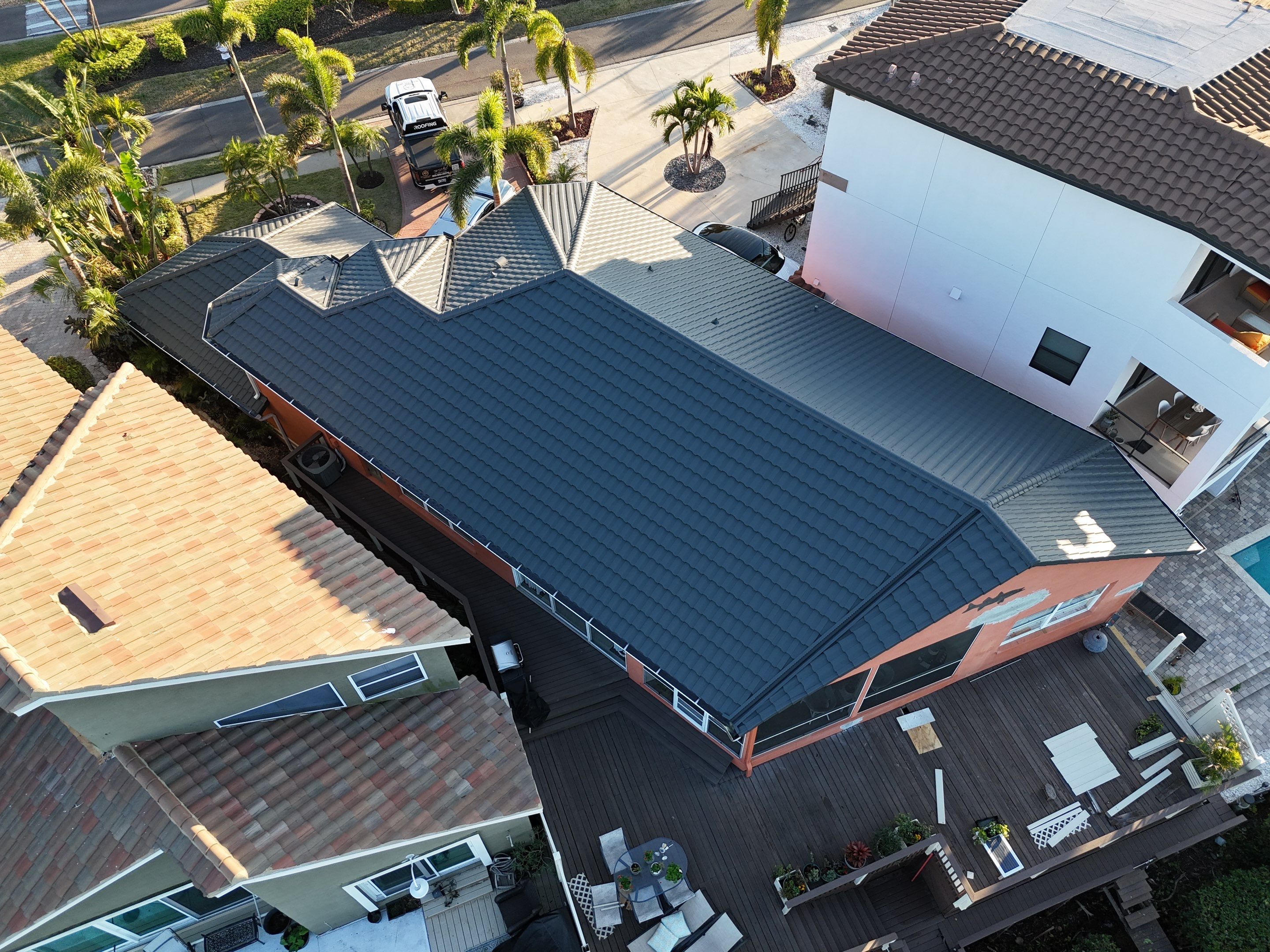 Roof Replacement in Apollo Beach FL. by Steadfast Roofing 