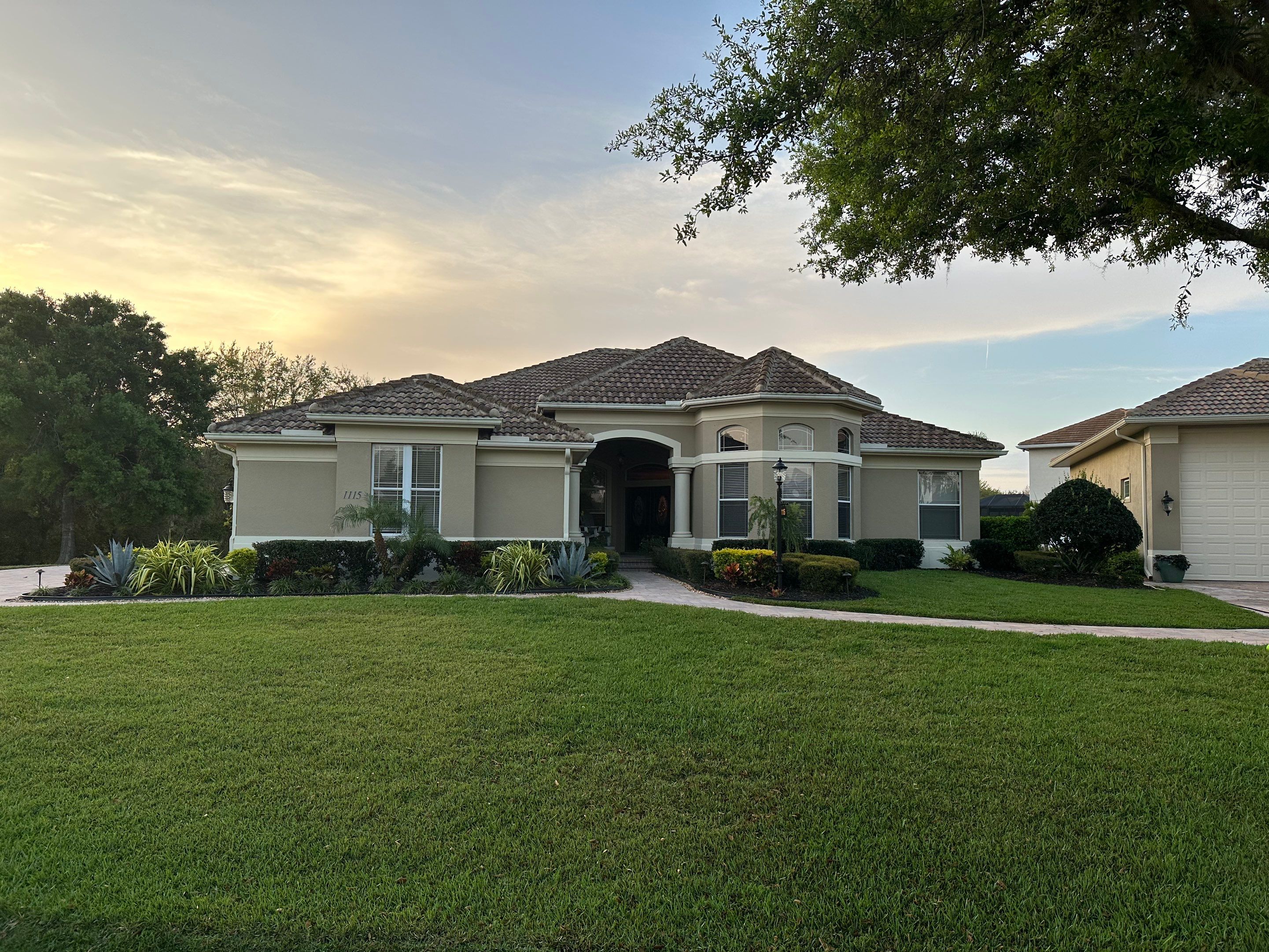 Concrete Tile Roof Cleaning in Winding River Community, Bradenton, FL | Sunshine AquaWash by Sunshine AquaWash
