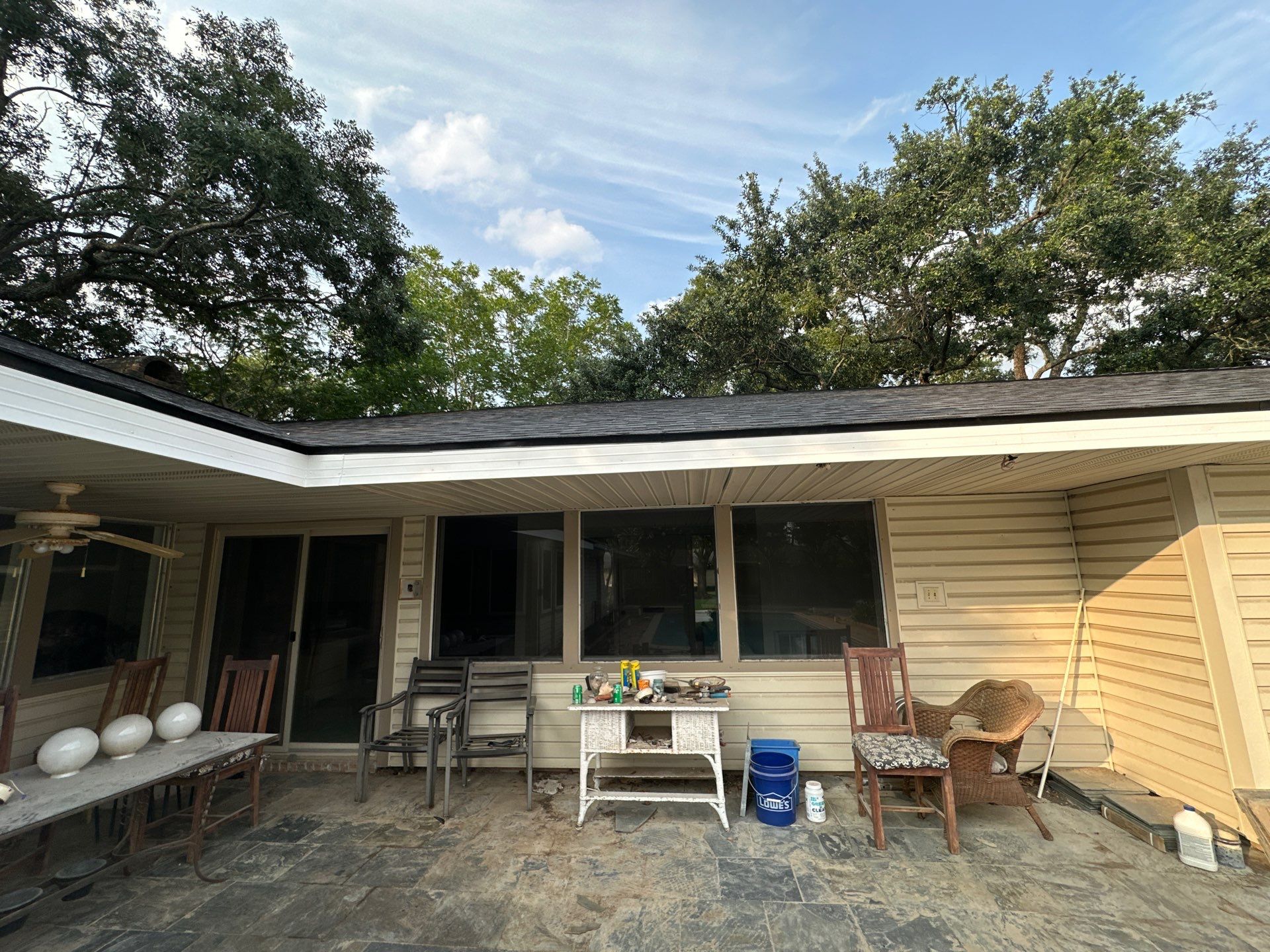 Project in Houston by Motion Roofing