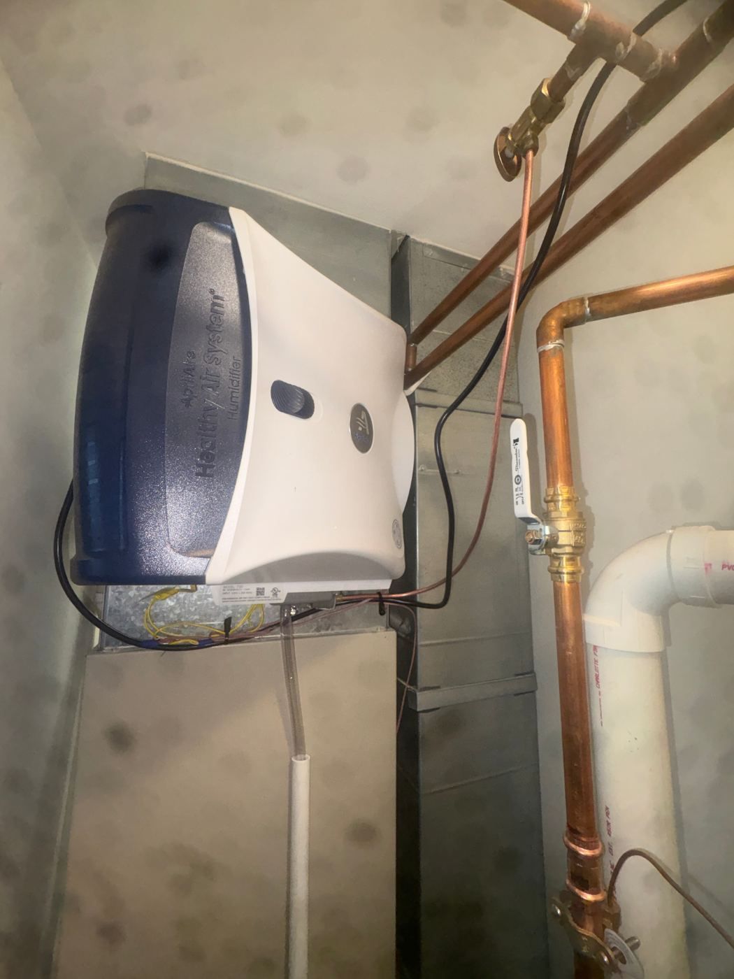 Lennox Elite EL297V Furnace Installation with AprilAire Humidifier & Duct Cleaning – Huntley, IL | GSHA Services, LTD by GSHA Services LTD