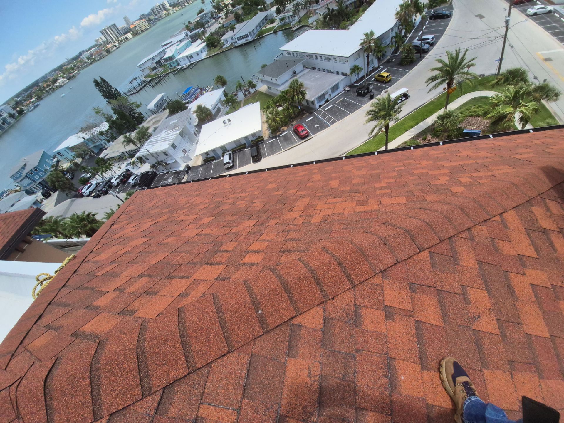 Project in Clearwater 33767 by Mitchell Roofing Company LLC 