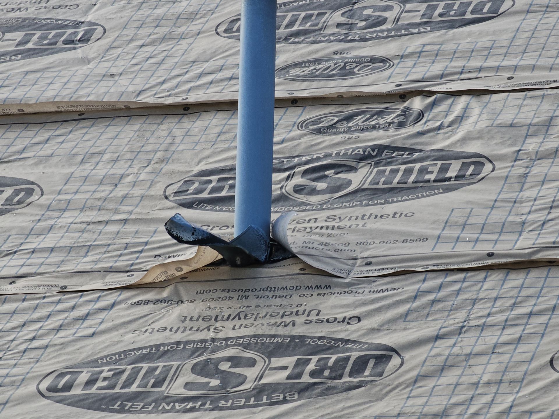Residential Roofing Installation using Metstar Slate Plus Smooth Black by Nitro Roofing and Construction