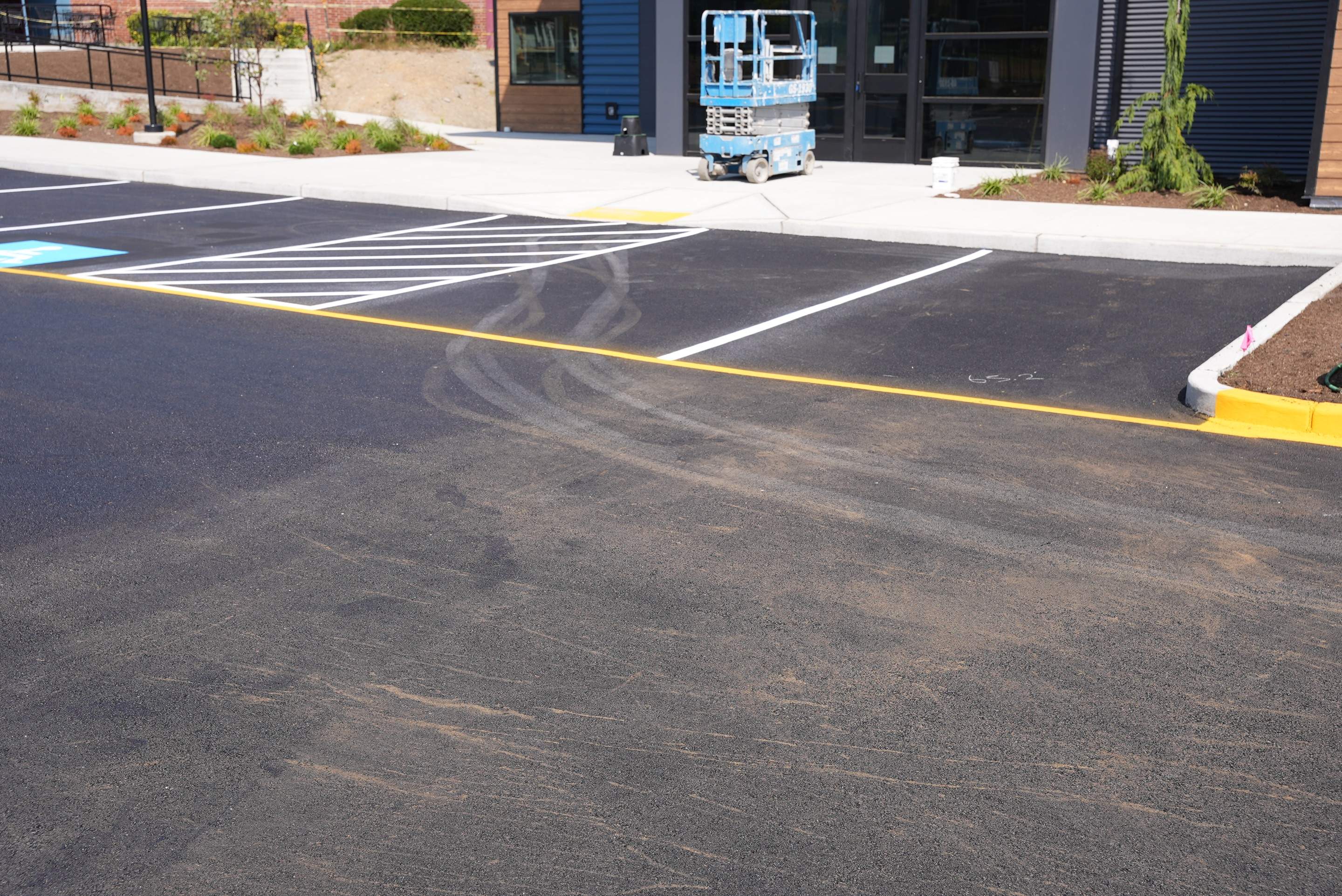 Cedar Park | Christian School Asphalt Parking Lot Repair  by Jireh Asphalt & Concrete Inc 
