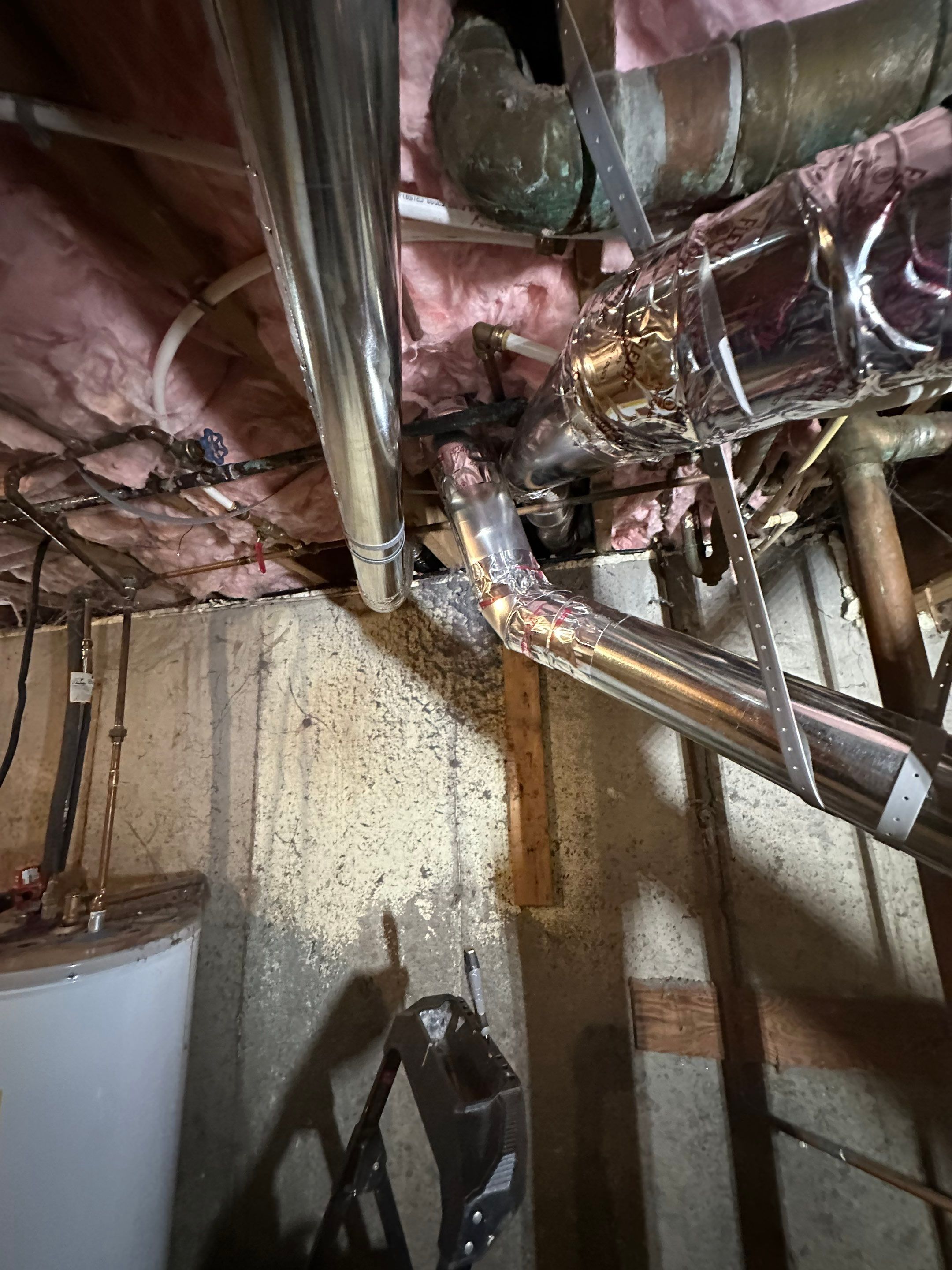 Dryer Vent Replacement in a multifamily by TMS Services