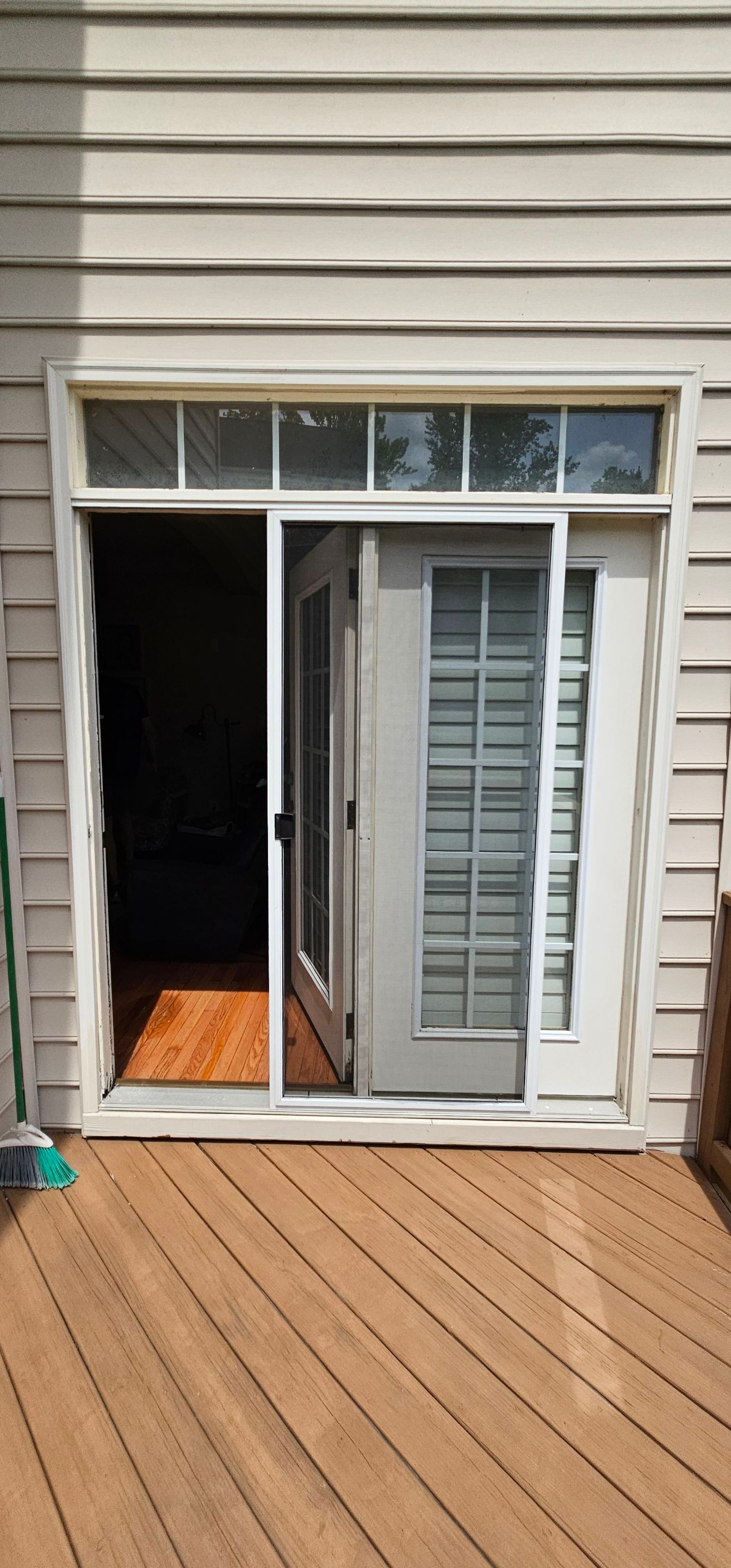 Hinged Patio door replacement by Window Depot of Annapolis