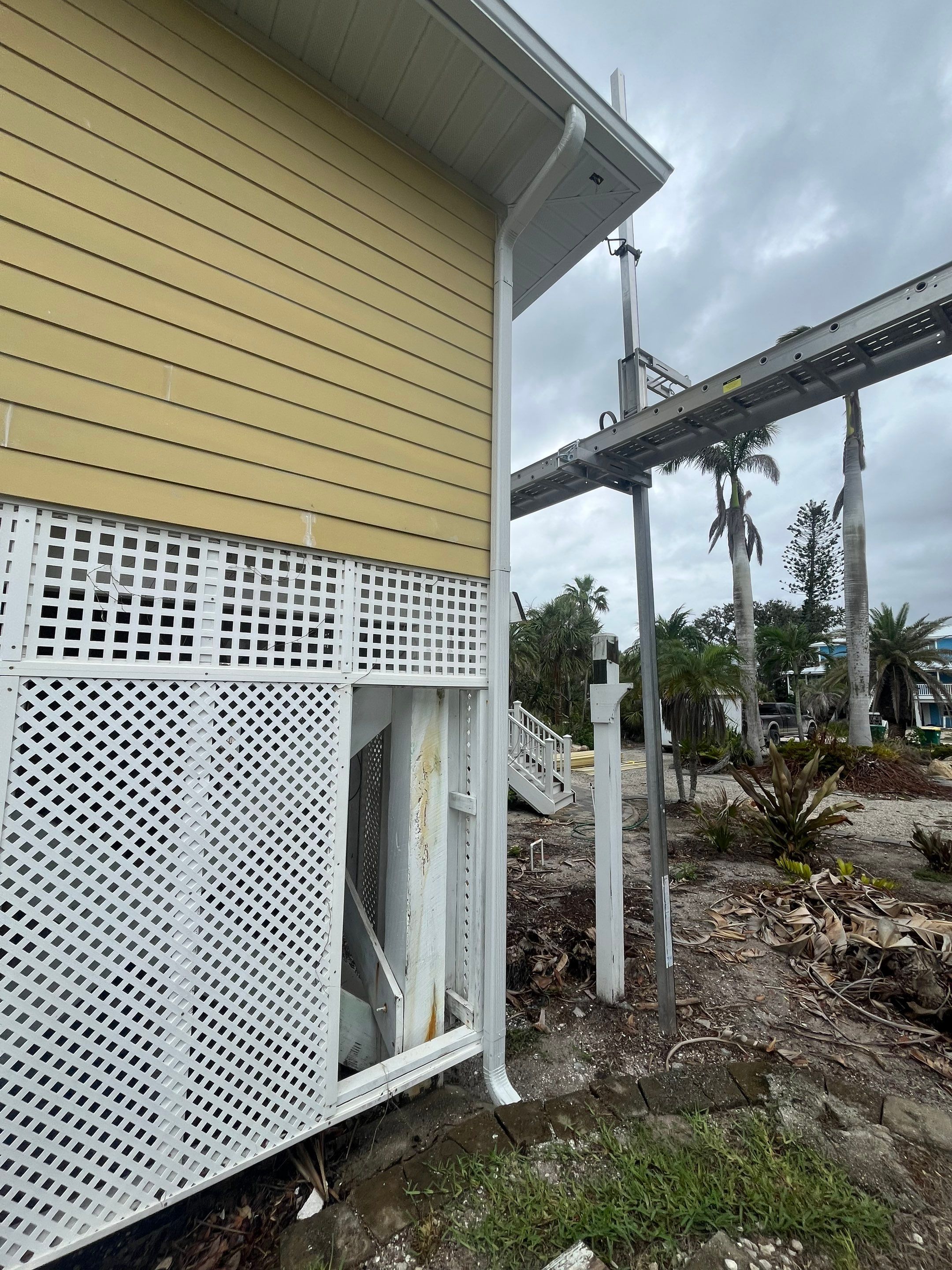 Complete Gutter, Soffit & Fascia Project in Placida FL by Gutter Professors