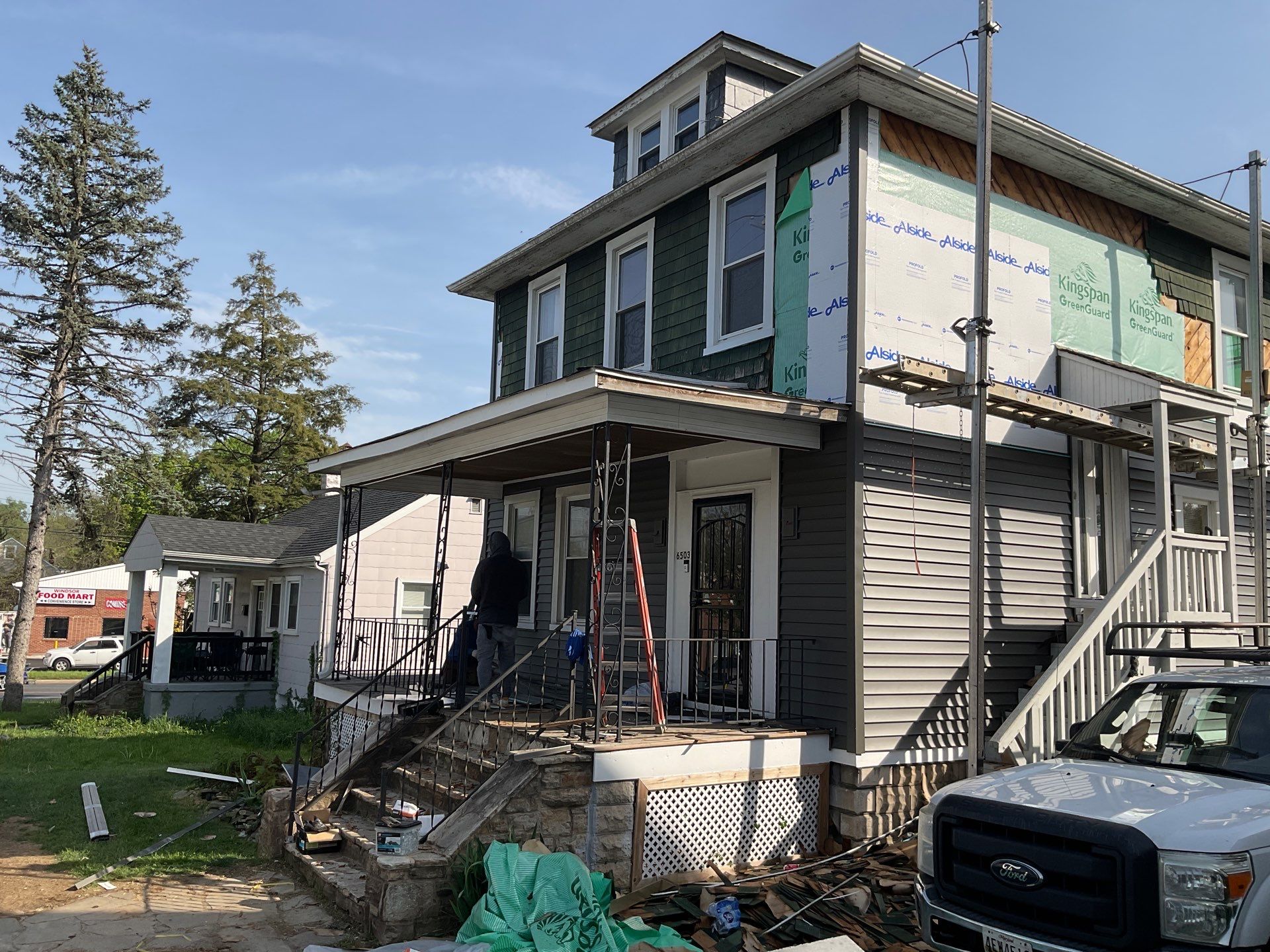New siding & New Gutters by Alpha Design Services
