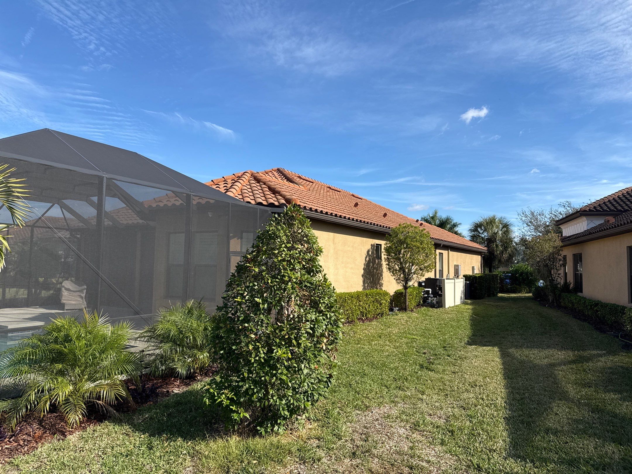Tile Roof Cleaning (No Walking on Roof) – Artisan Lakes, Palmetto, FL by Sunshine AquaWash