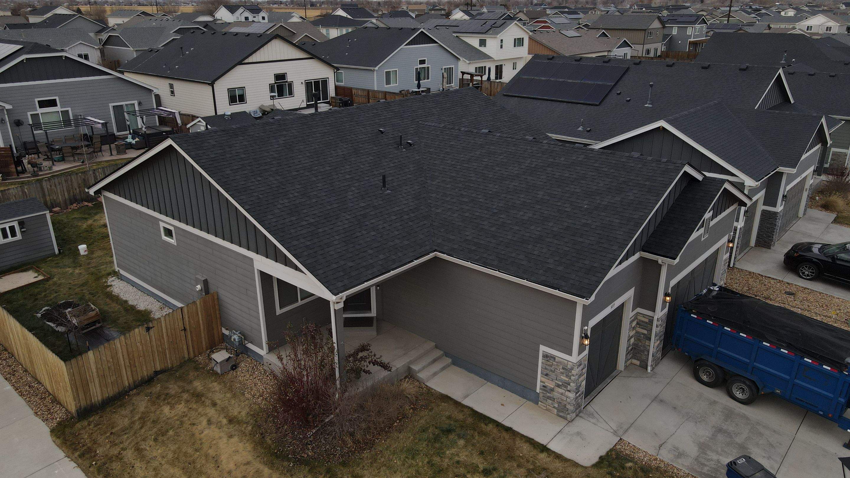 Tamko IR Class 4 install Project in Milliken, CO by Blue Peaks Roofing LLC 