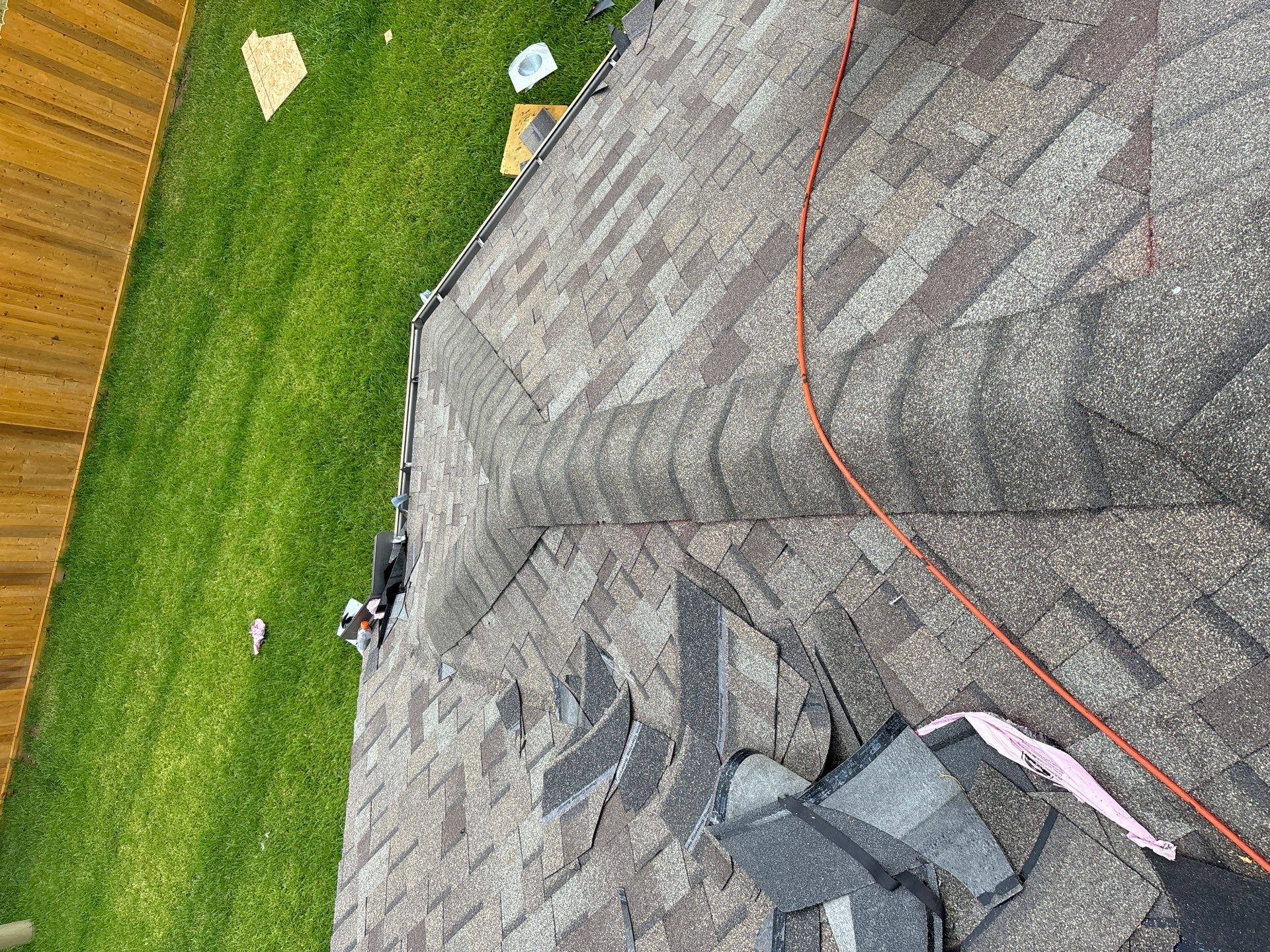 Residential Roofing Installation using Owen's Corning Duration (Lifetime) Shingles by Roof Repair Company