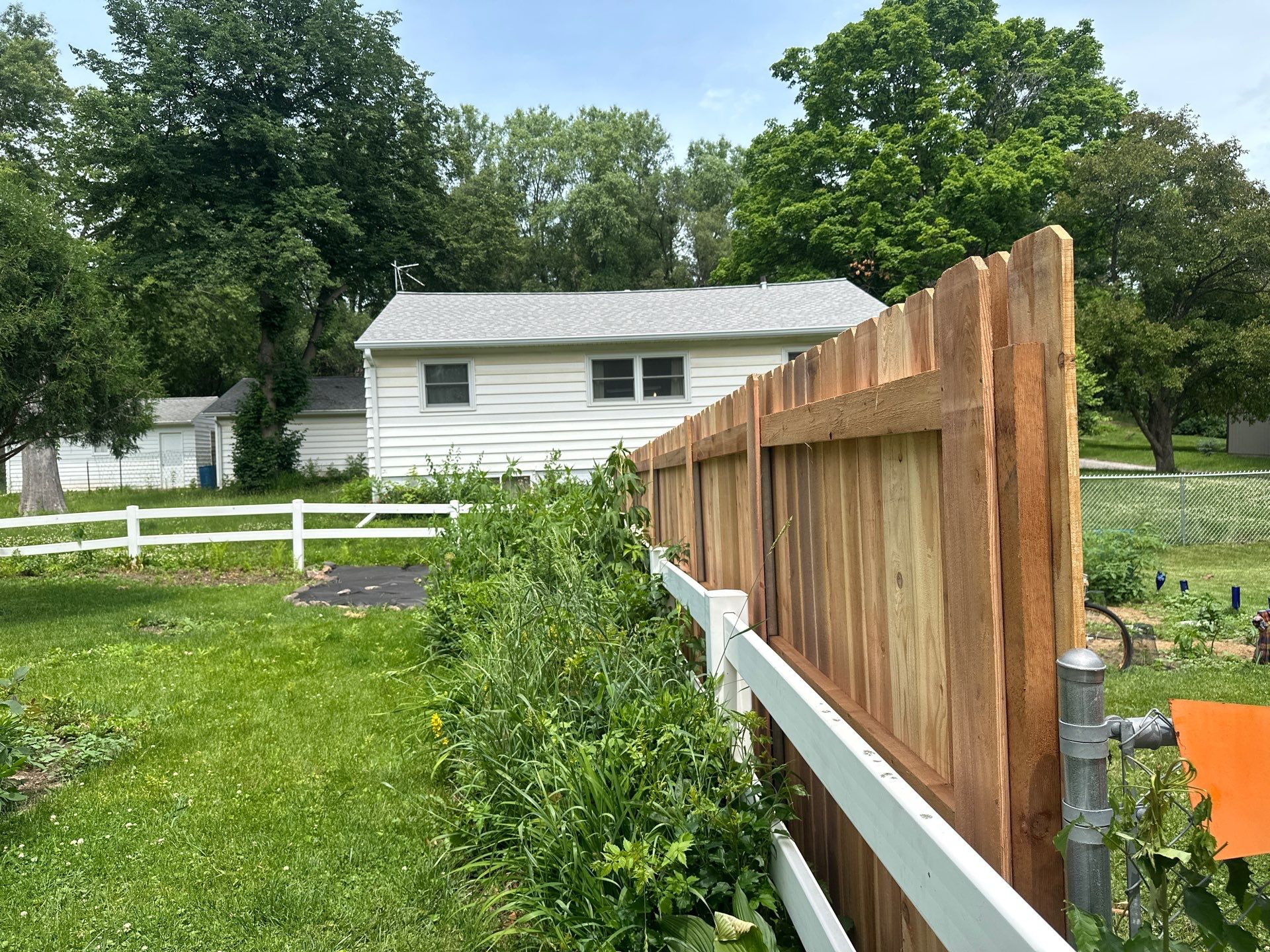 Project in Cedar falls by Perfect Picket Fence and Stain
