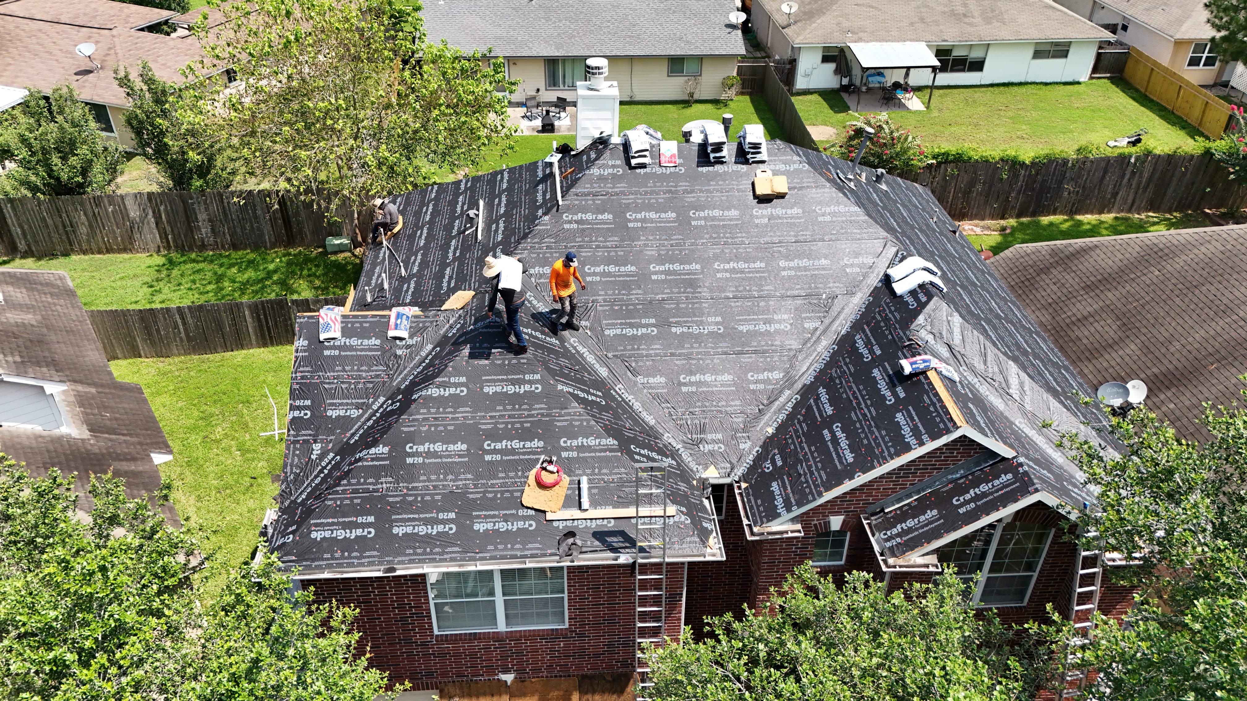 Complete Hip-Roof Replacement — Spring, TX by PL Roofing & SB Roofing, LLC.