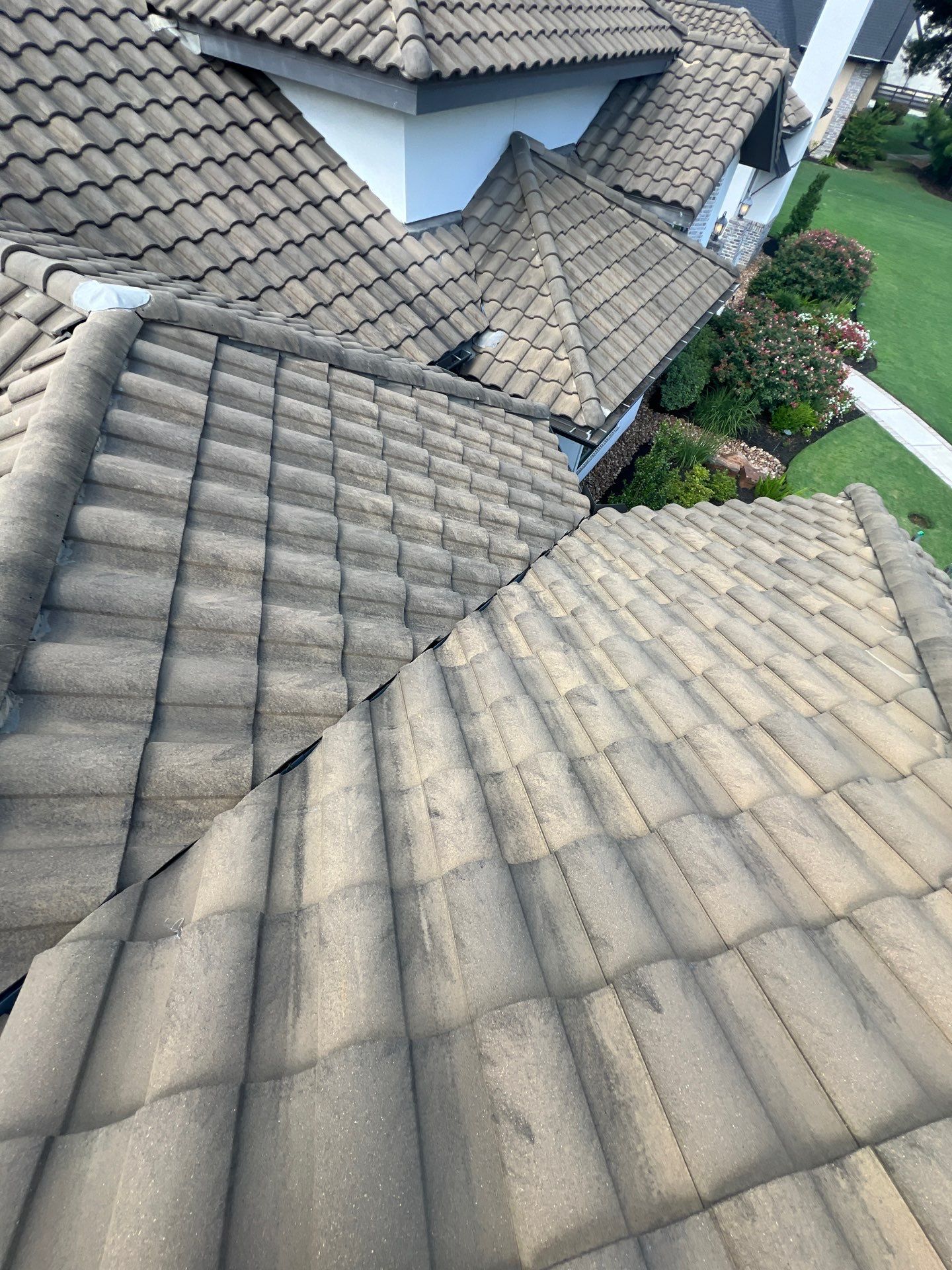 Residential Roofing Repair using tile by Roof Repair Company