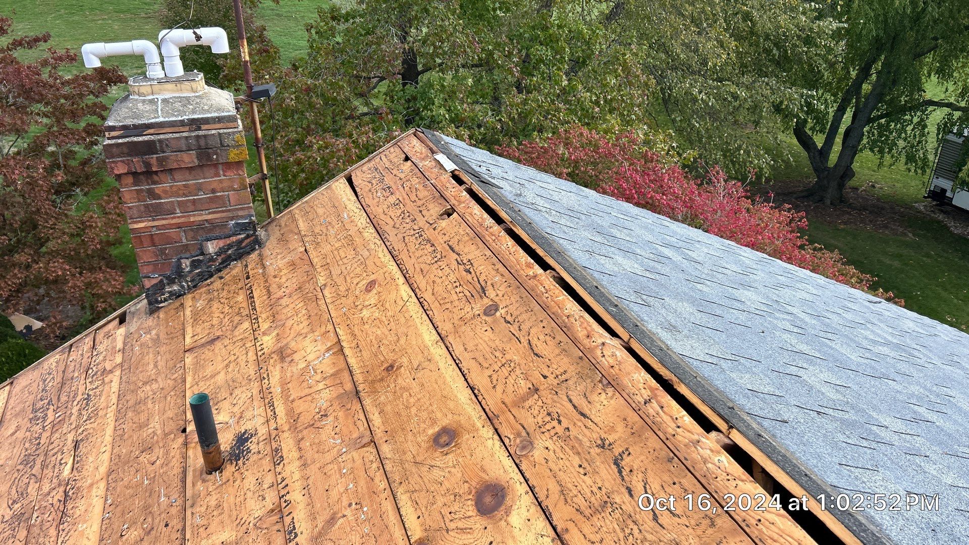 Residential Roofing Installation using Timberline UHDZ Shingles - Pewter Gray by RoofX 