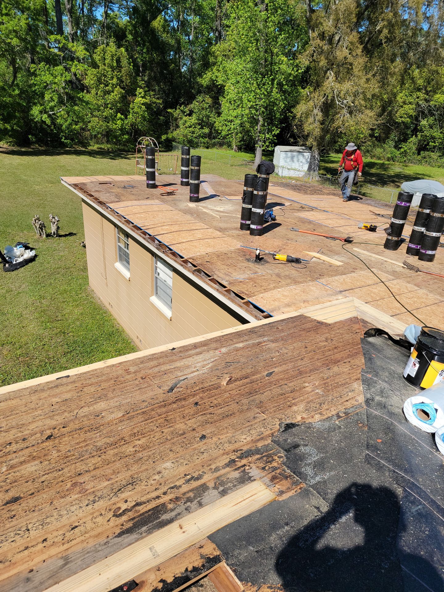 Residential Roofing Installation using Owens Corning TruDefinition Duration Shingles by Galaxy Builders, Inc.