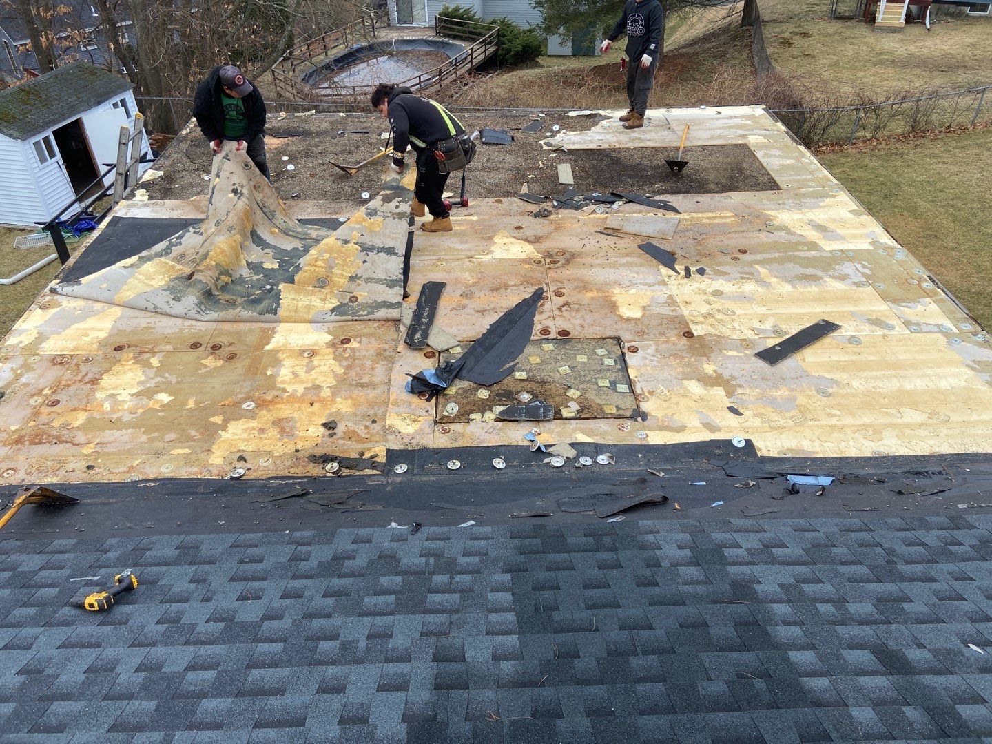 Residential Roofing Repair using EPDM/Rubber by Sensible Home Solutions