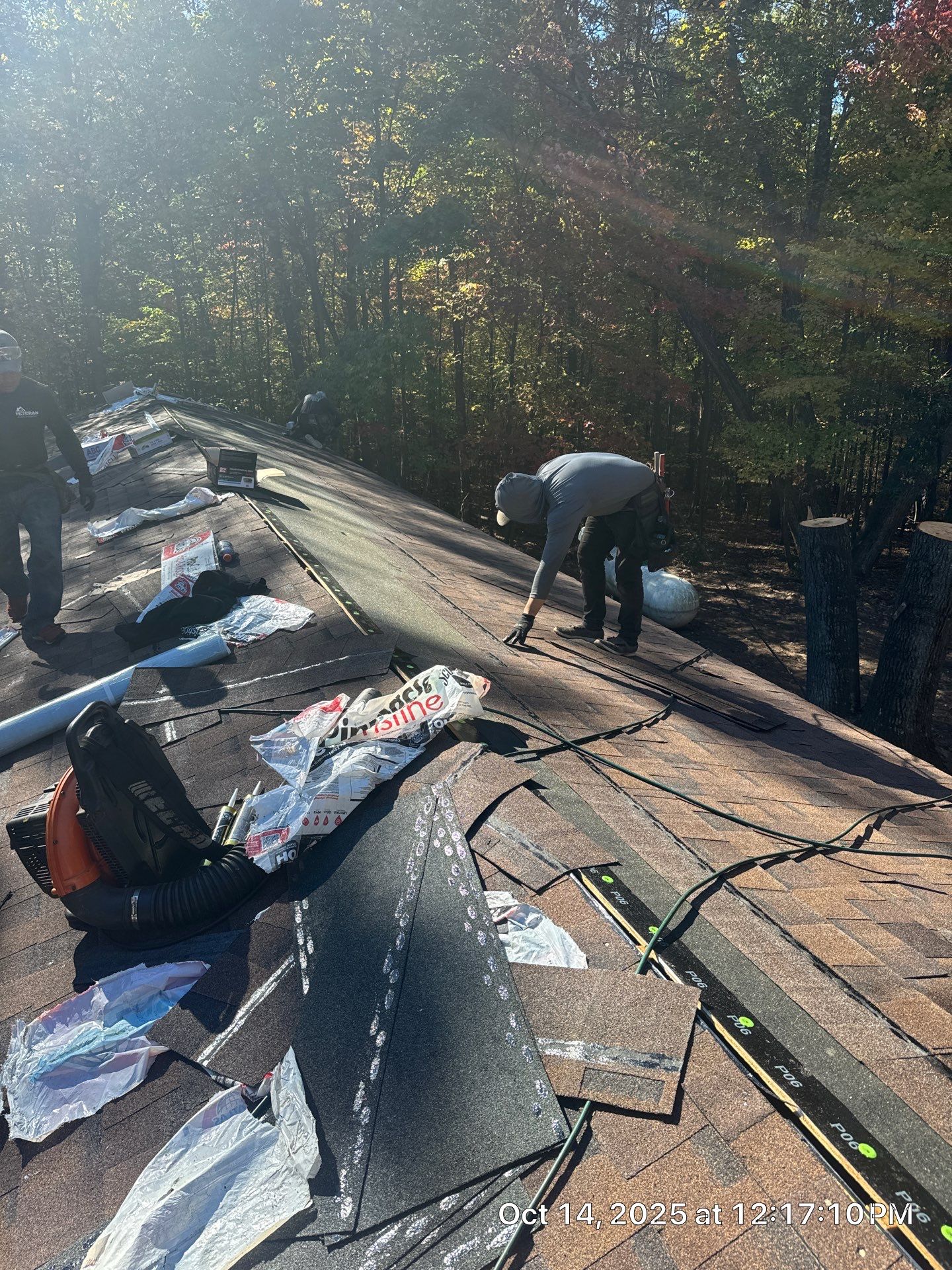 Roofing in Action by Veteran Roofing & Exteriors