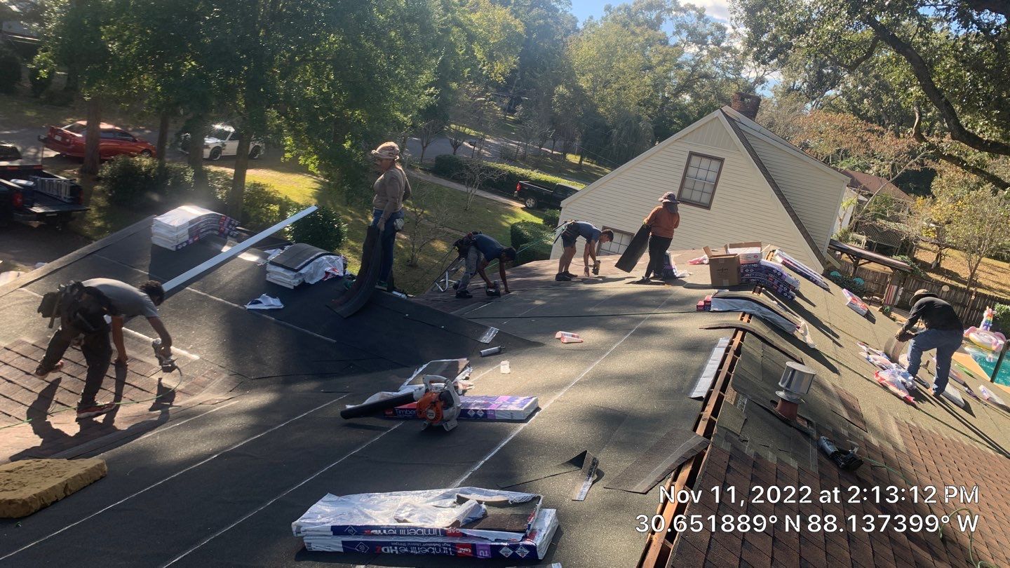 Residential Roofing Installation using Roof Replacement by American Roofing & Construction LLC
