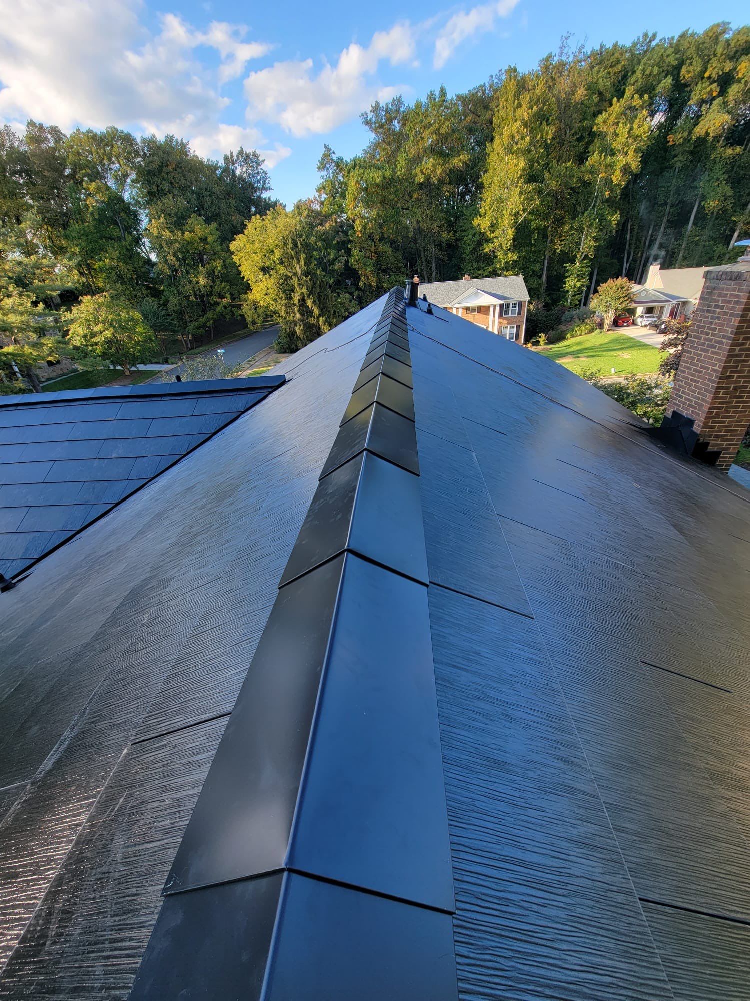 Tesla Solar Roof in Vienna, VA by American Home Contractors