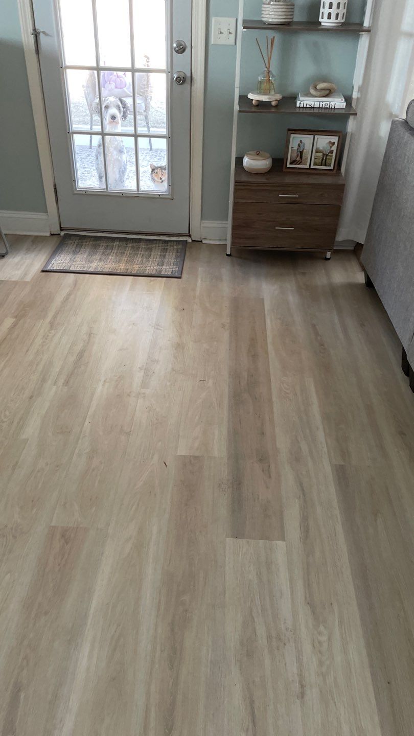 LVP Installation Throughout Home by Footprints Floors of Coastal Carolina