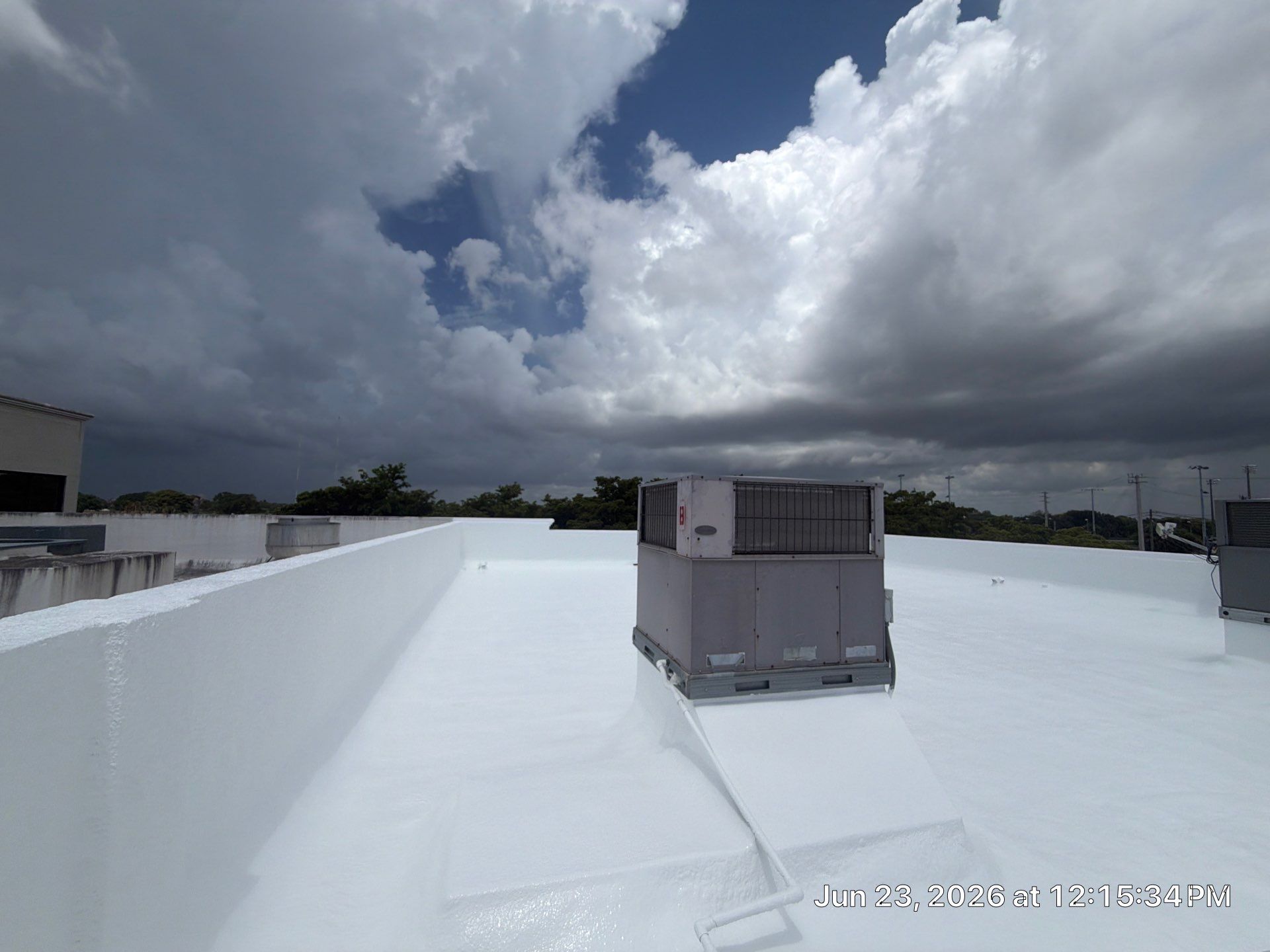 Commercial Flat Roof Restoration and Elastomeric Waterproofing in Delray Beach by Roof King LLC