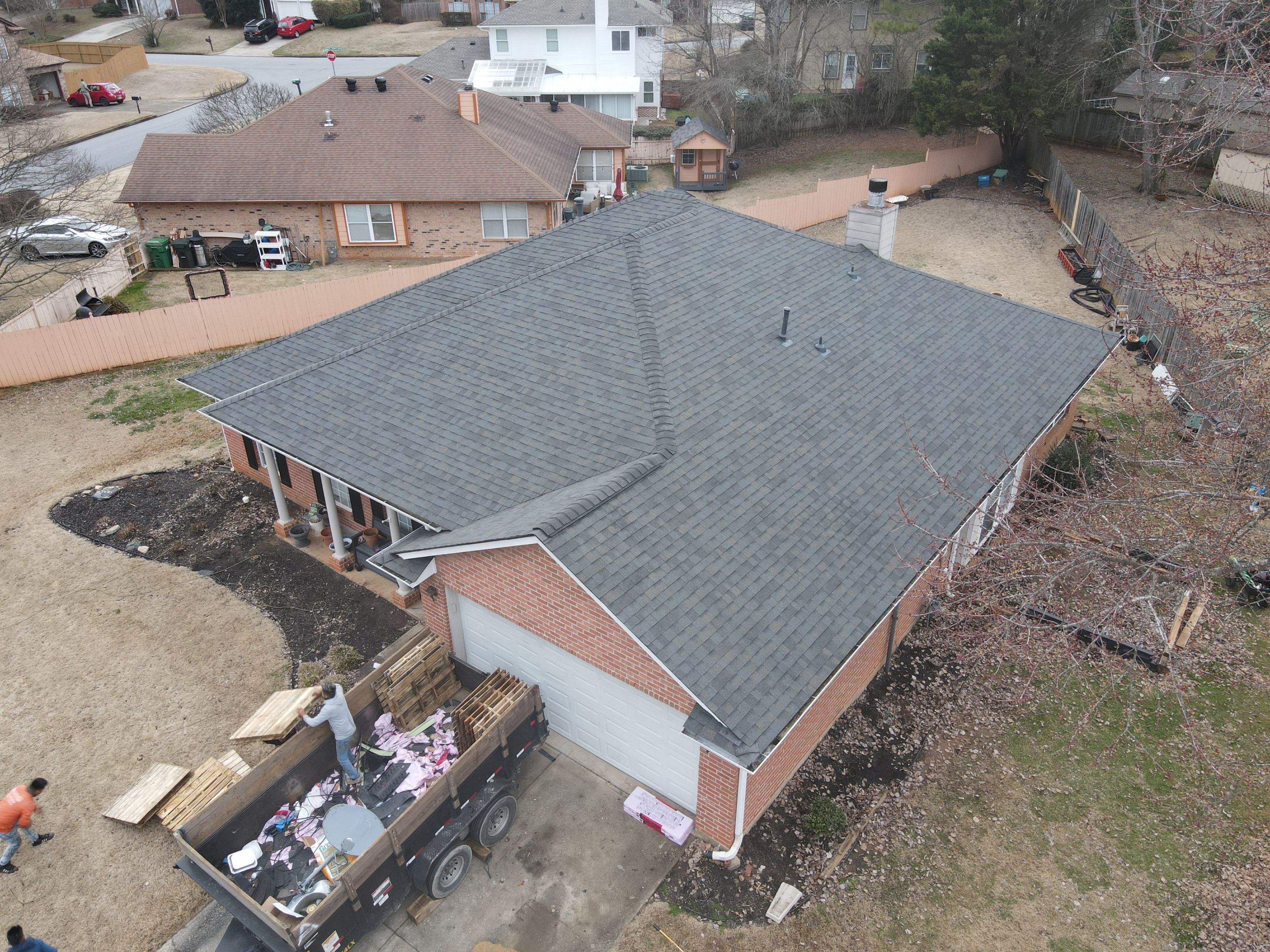 Residential Roofing Installation using Owens Corning by Inspector Roofing and Restoration