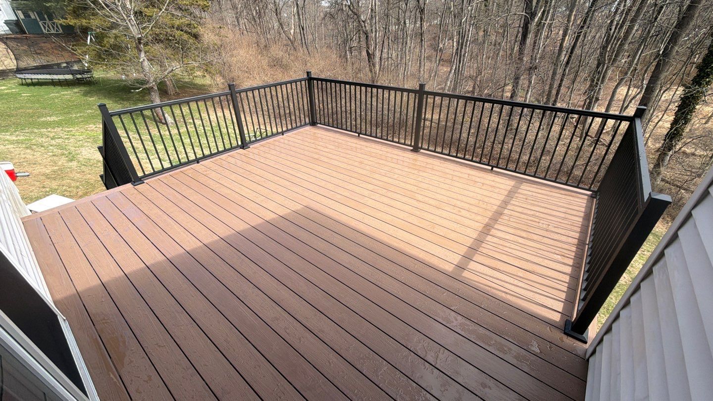 Deck Resurface in Clinton NJ by deck guardian
