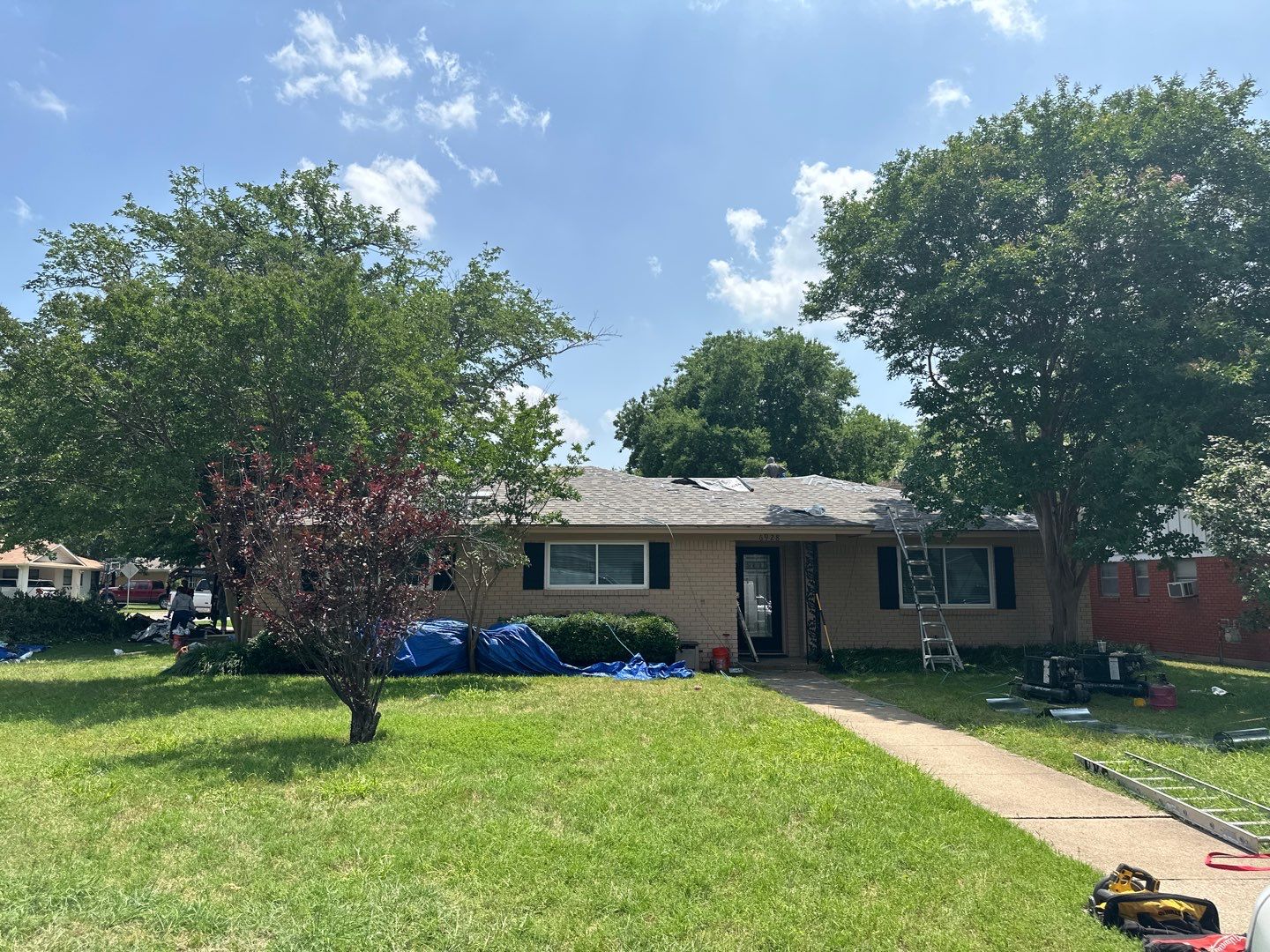Residential Roofing Installation using IKO Dynasty Class 3 Shingles by Becker Roofing and Exteriors