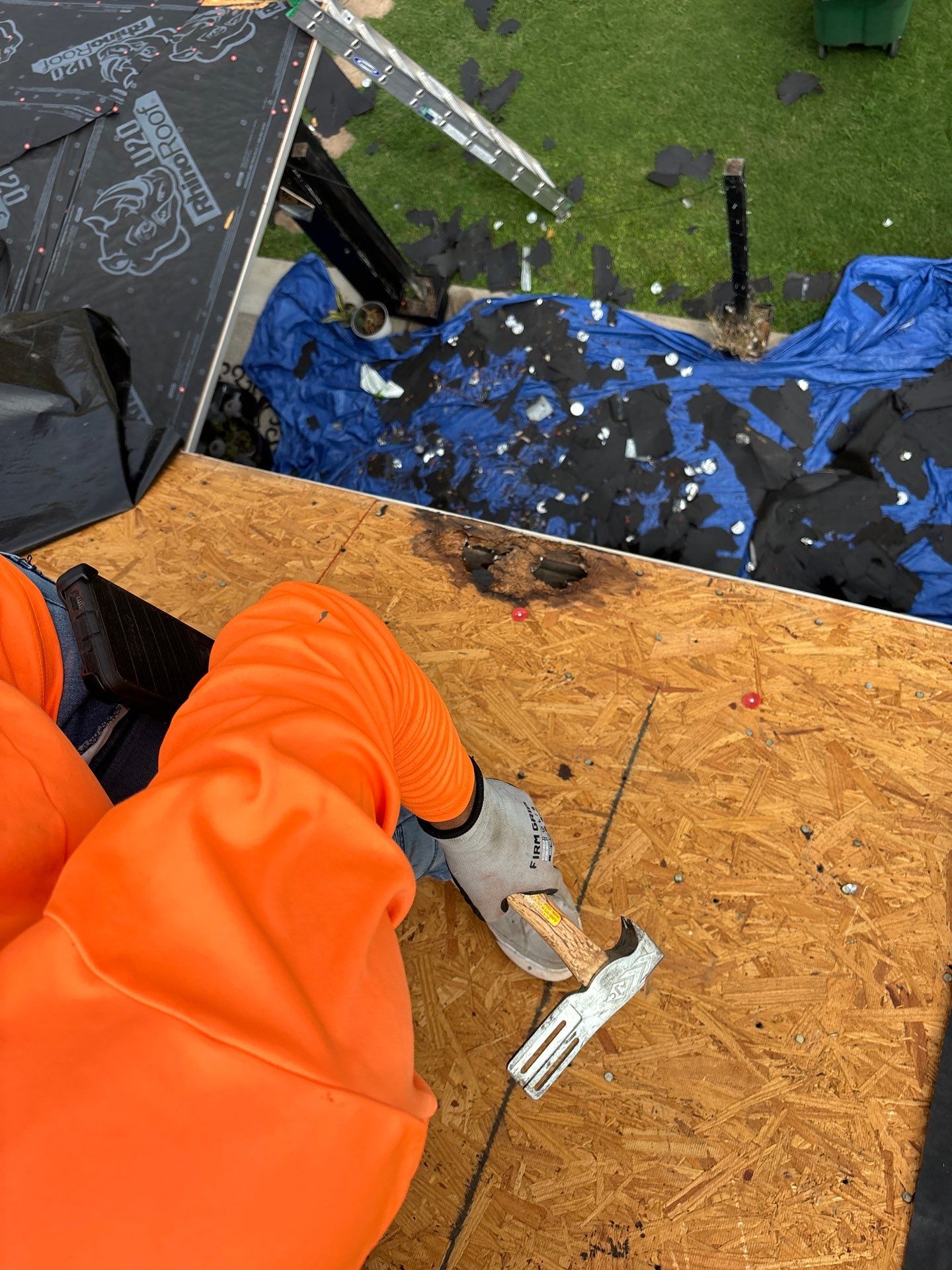 Residential Roofing Repair using Owen's Corning Duration (Lifetime) Shingles by Roof Repair Company