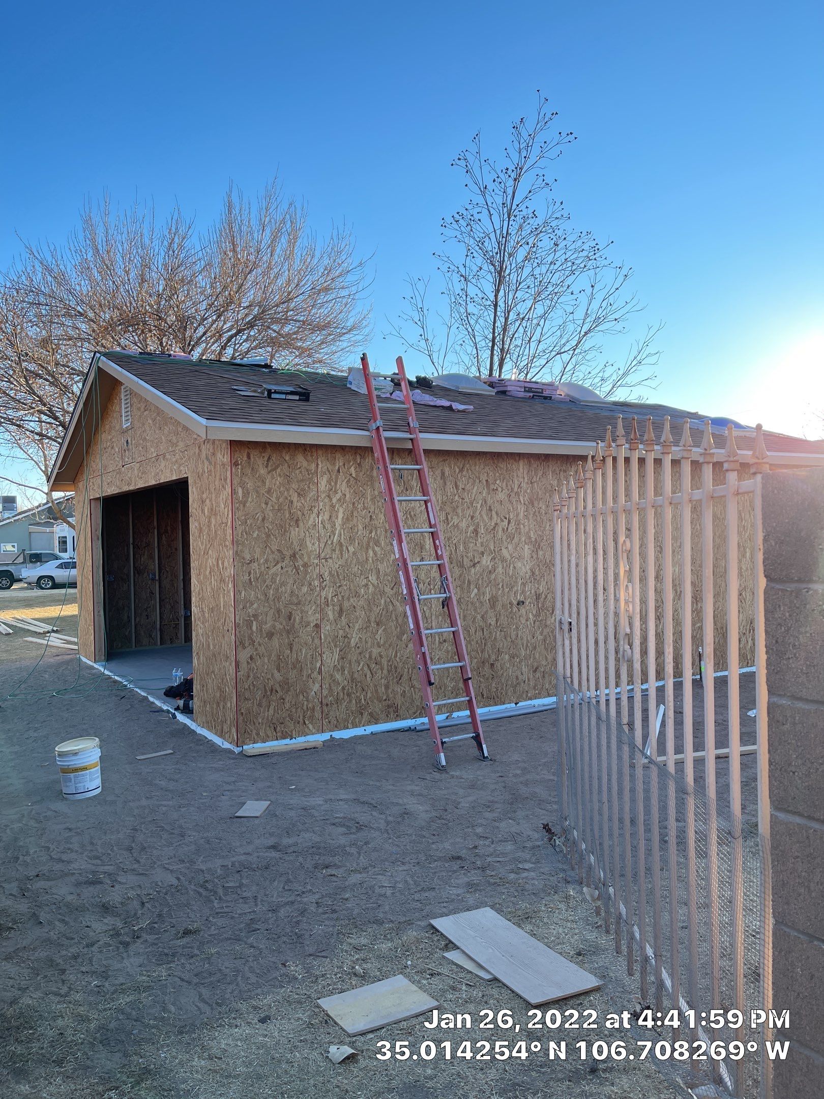 Garage from the ground up by Rio Grande Building & Storage