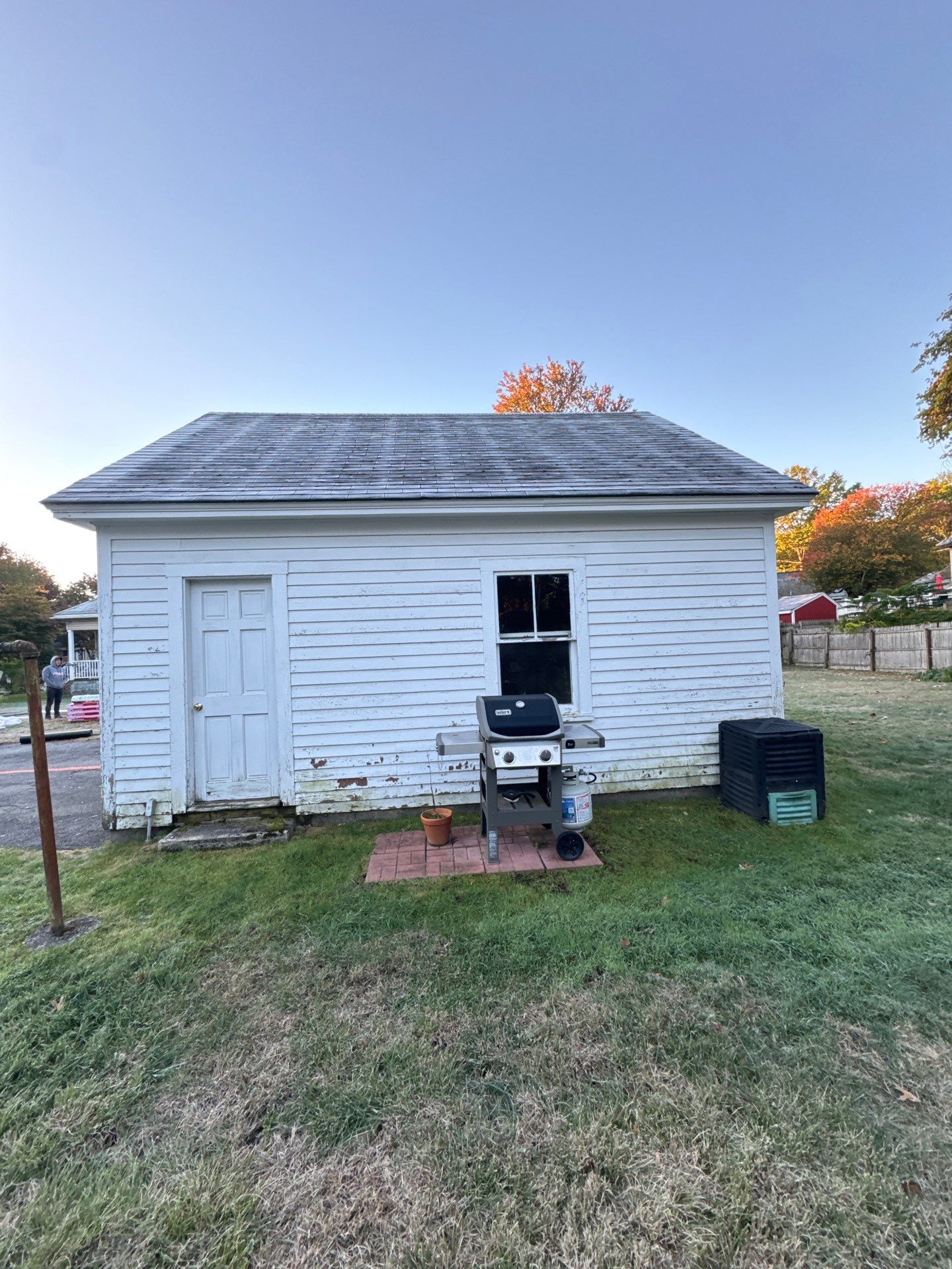 Garage Roof Replacement & Fascia Trim Upgrade | Lowell, MA by Mighty Dog Roofing of Greater Middlesex County