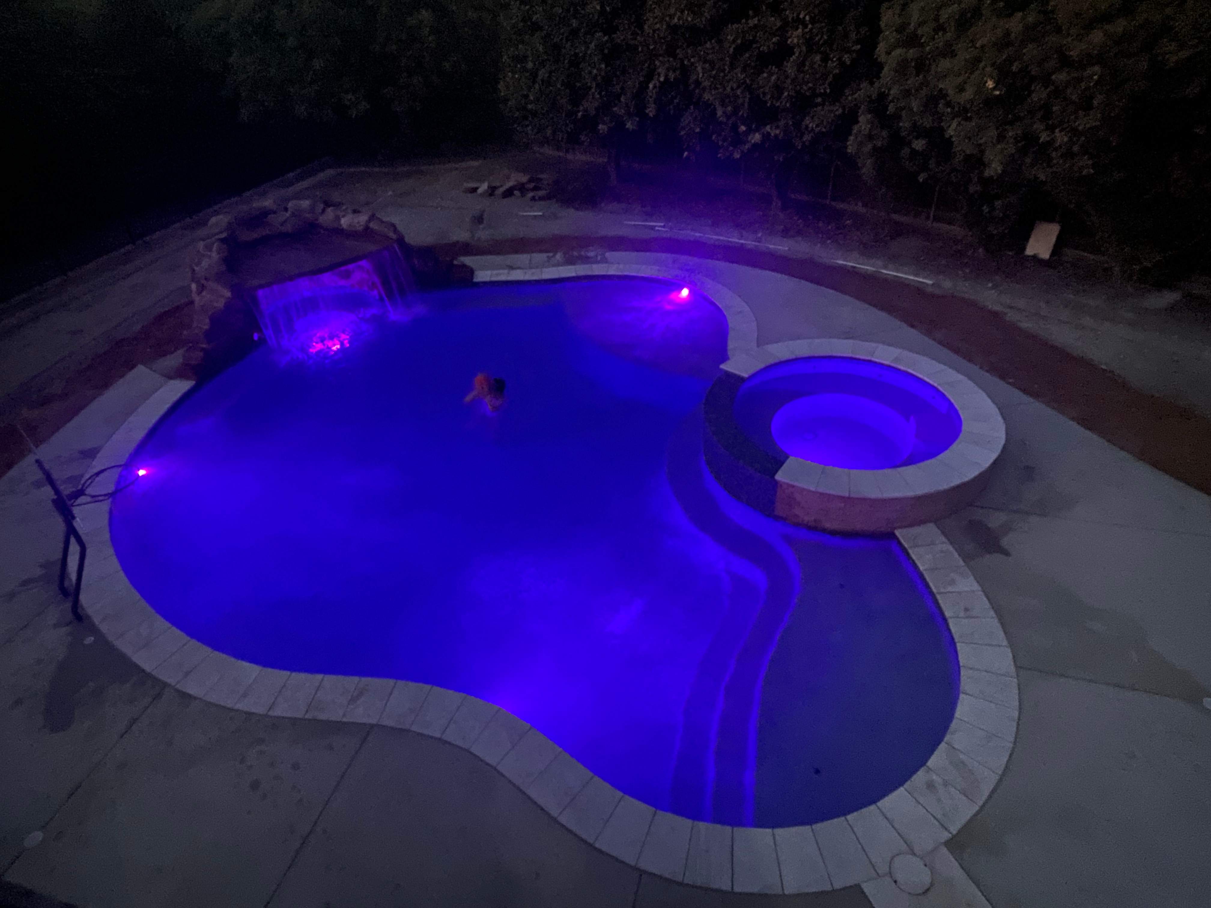 Large Freeform Resort-Style Pool by Pinnacle Pools and Spas - DFW