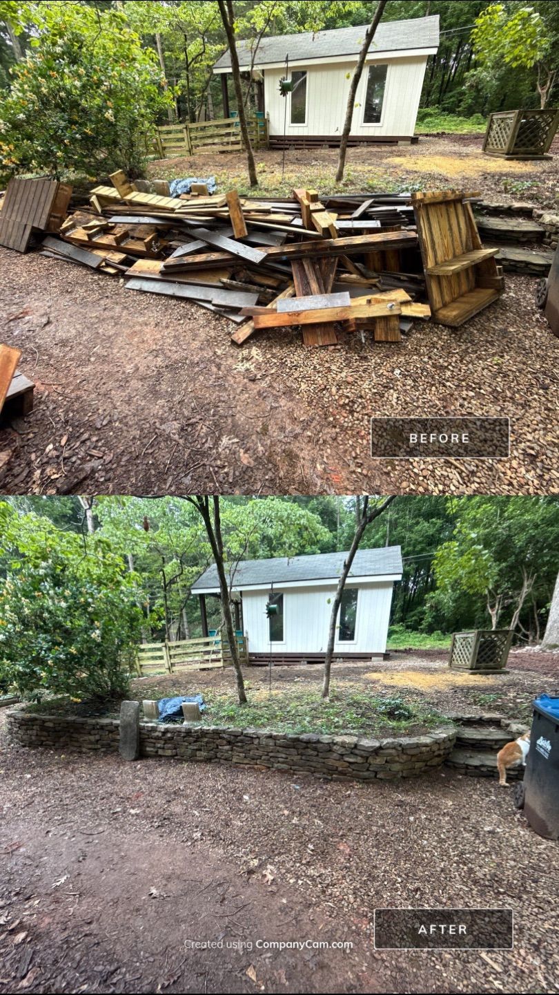 Project in Waxhaw by Badger Hauling