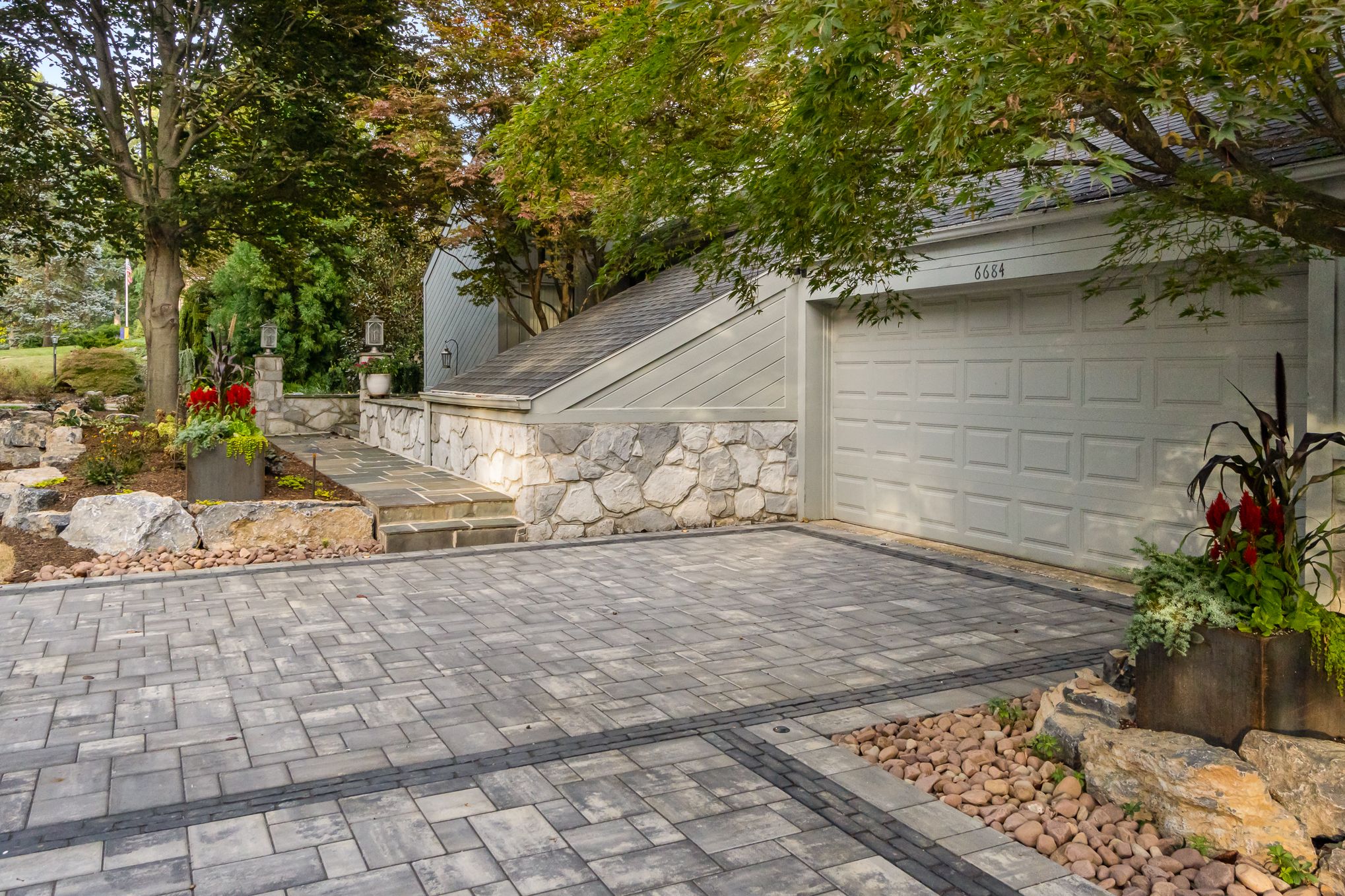 Penn National Project by Potted Luck Landscape