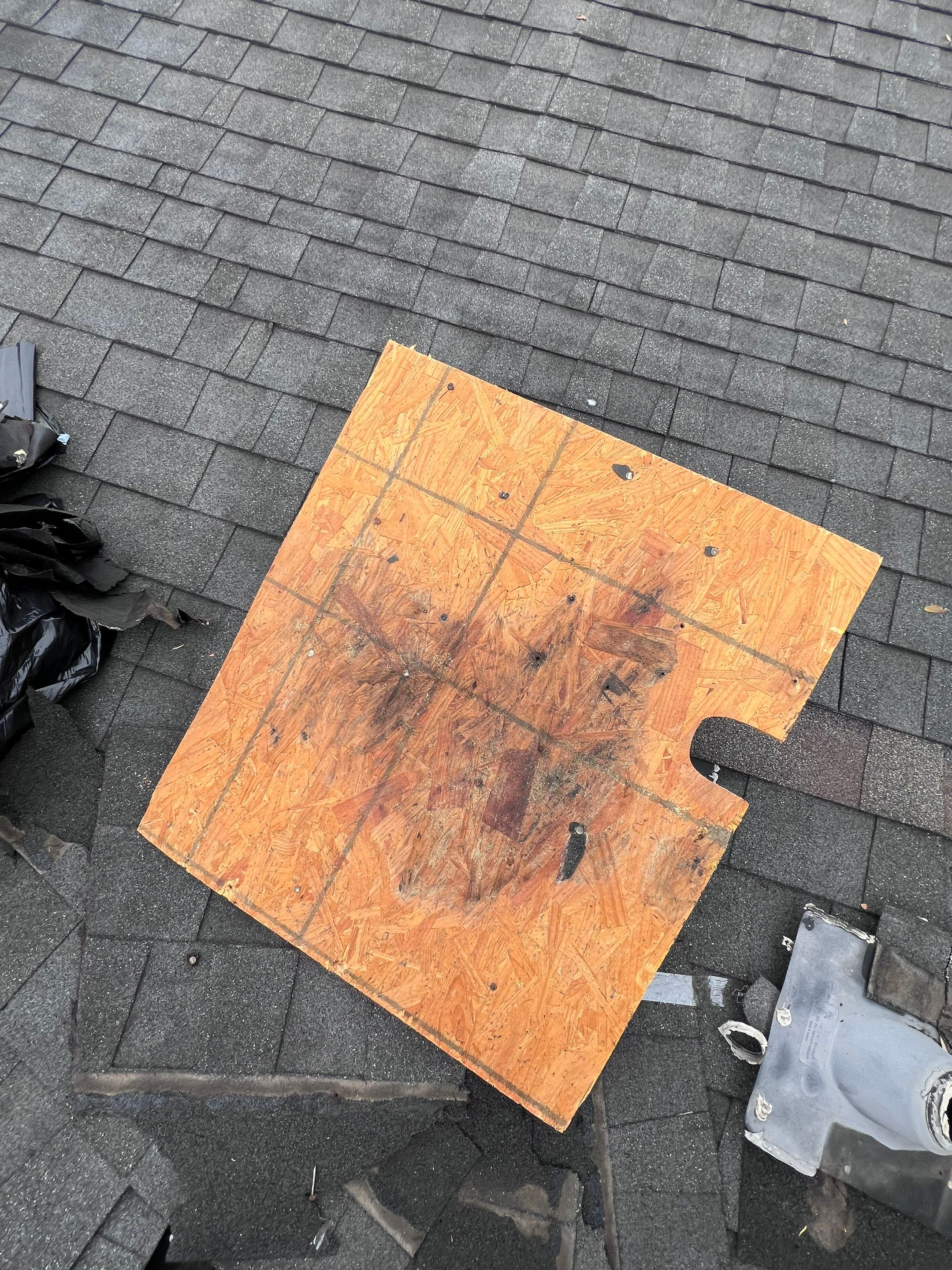 Hail Damage using Owen's Corning Duration (Lifetime) Shingles by Roof Repair Services LLC