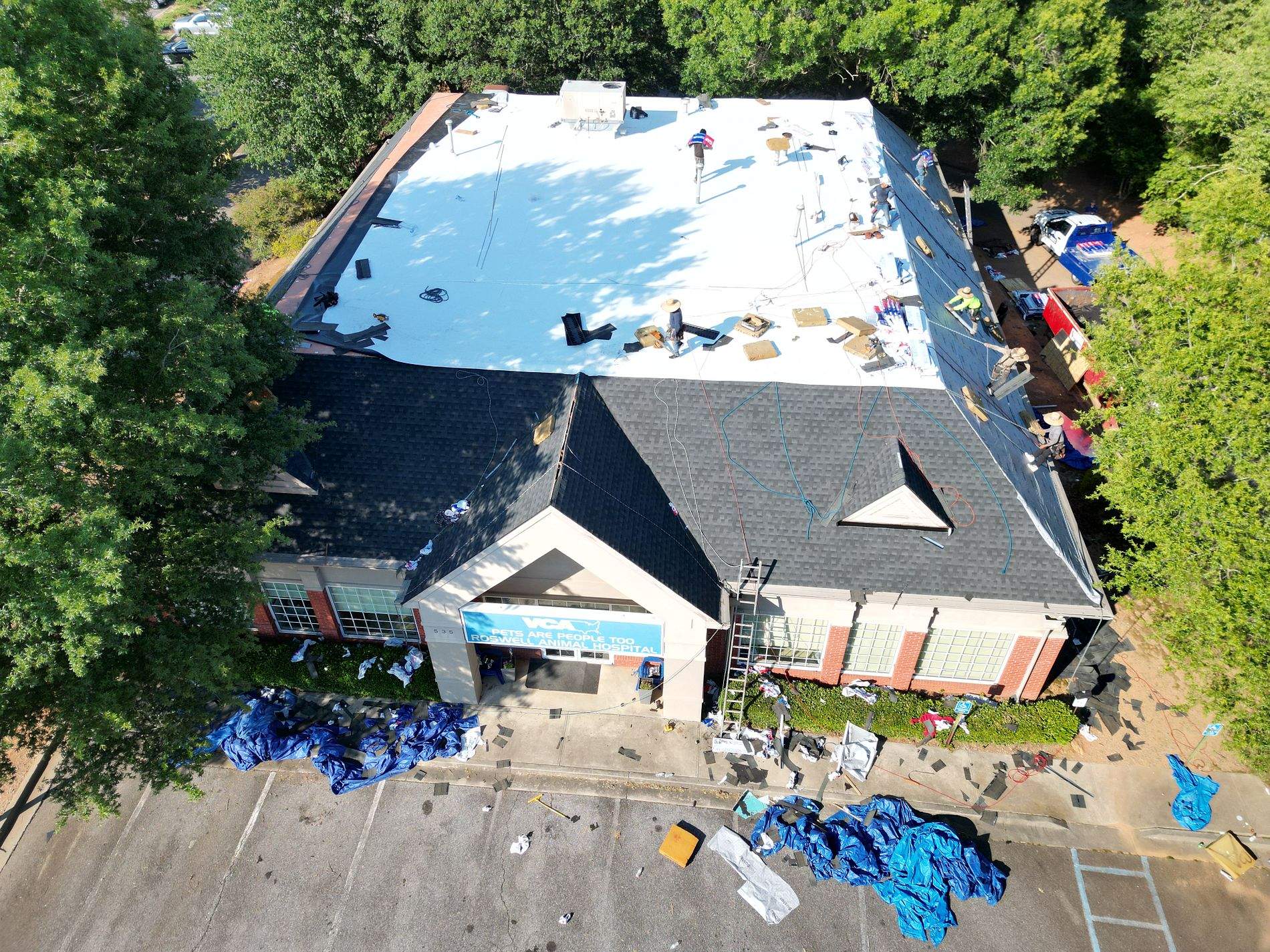 Charcoal HDZ  by Blue Angels Roofing