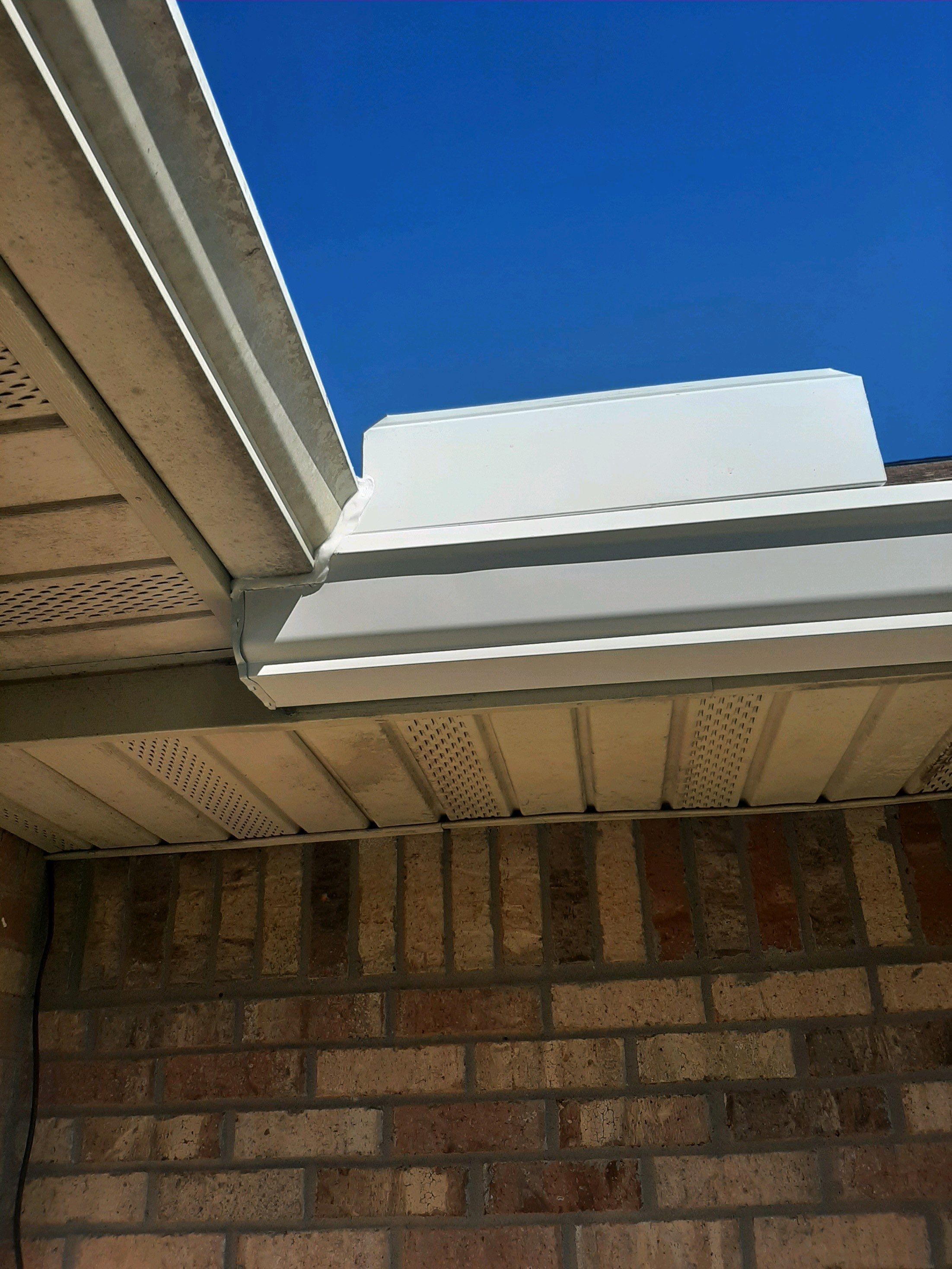 Gutter Installation using K-Style Gutters by Gutter Professors