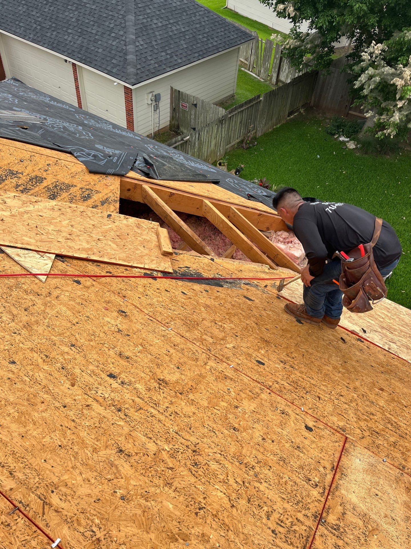 Residential Roofing Repair using Owen's Corning Duration (Lifetime) Shingles by Roof Repair Company
