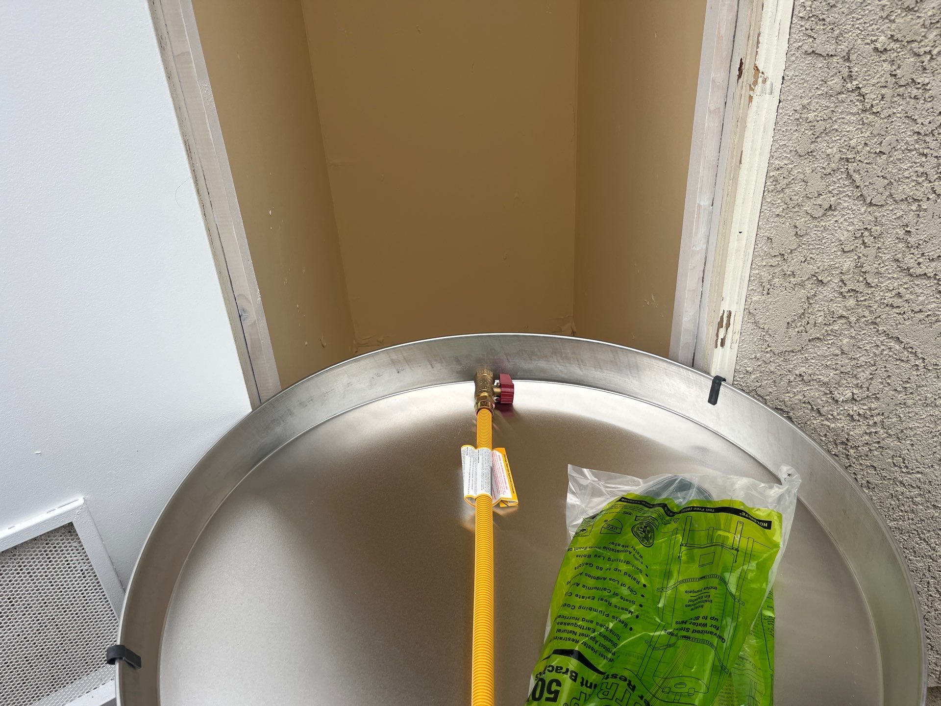 Water Heater Installation and Outside Piping by Us Plumbing