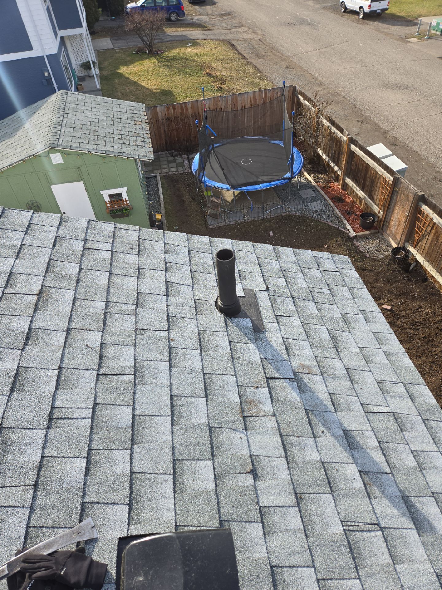 Residential Reroof Shingle - Birchwood by Top Notch Roofing Inc