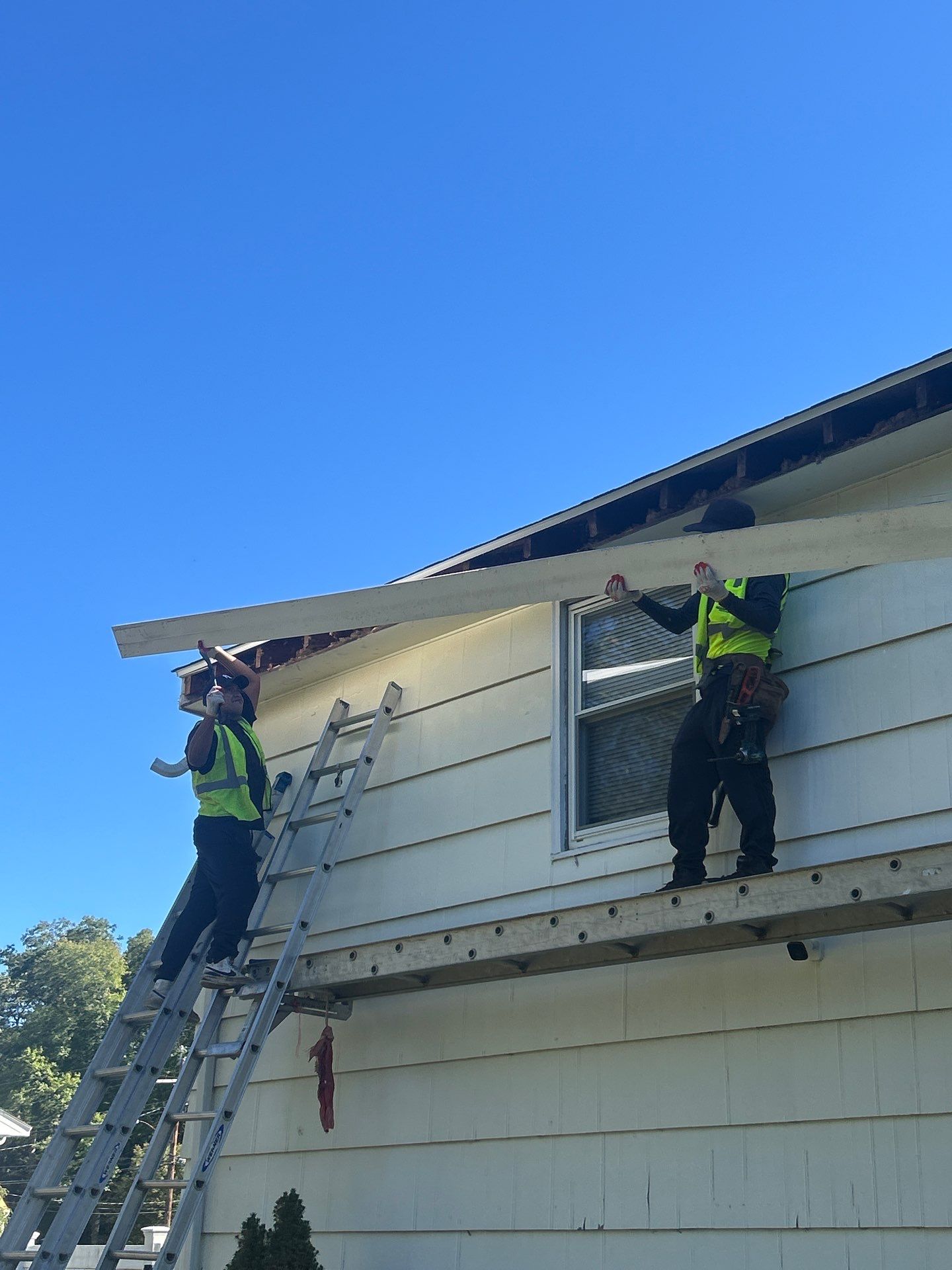 Project in East Hartford by Golden Shield Roofing