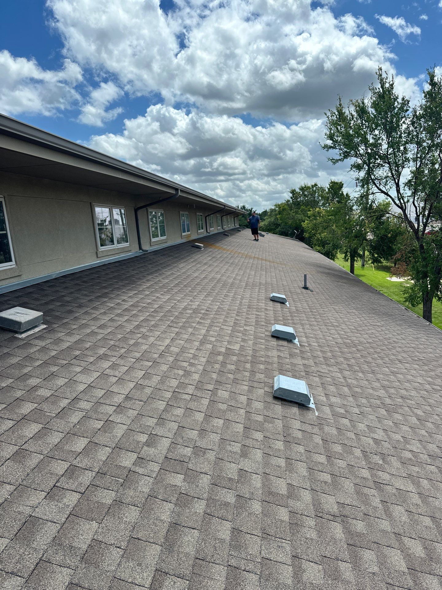 Roof Damage  by Zeus Exteriors