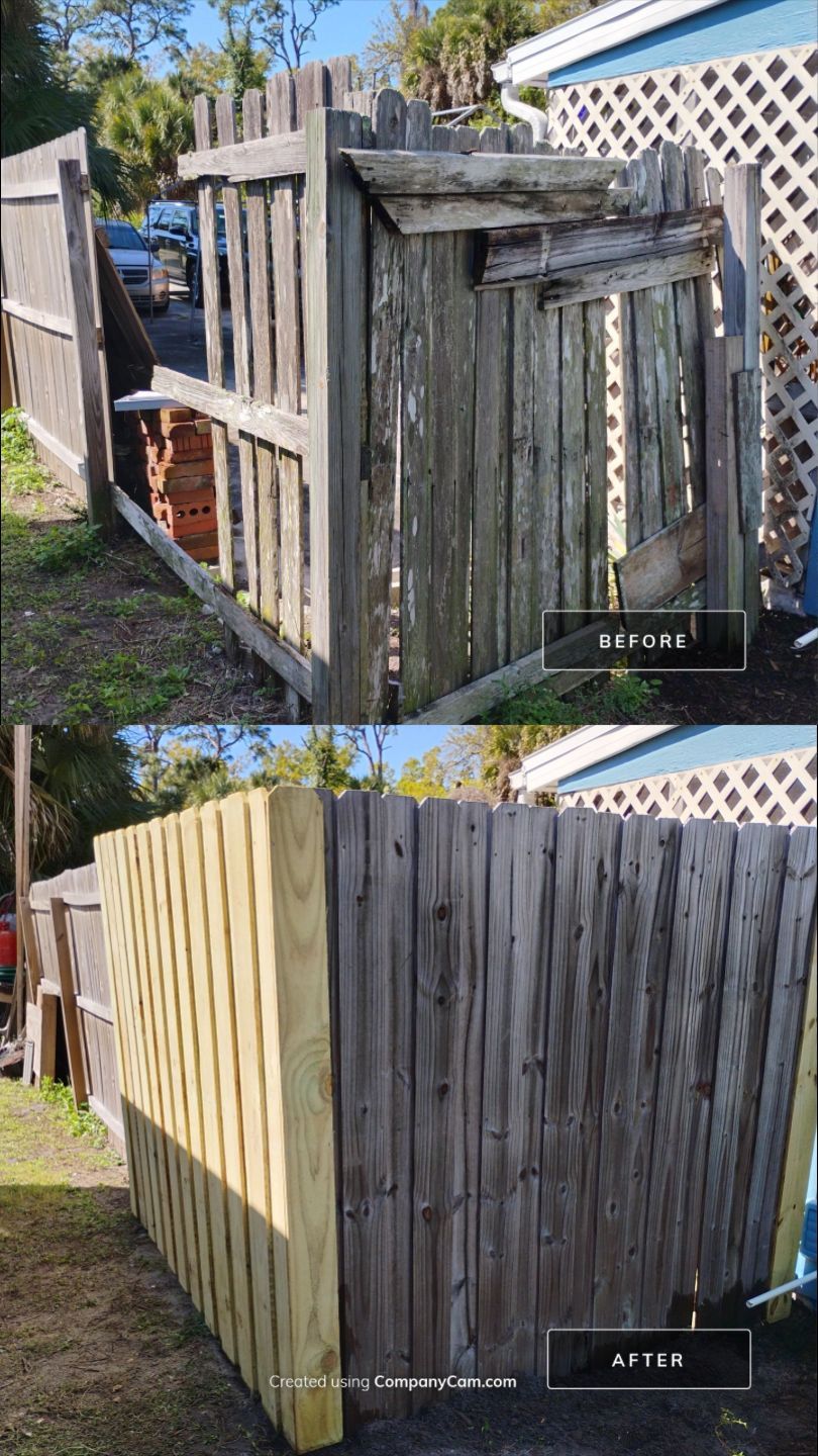 Wood Repair in Englewood by True Fence LLC