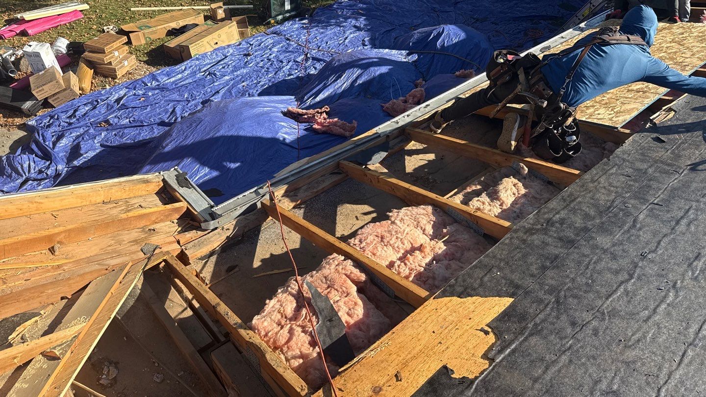 Roof Replacement using Owens Corning Williamsburg Grey by 180 Contractors