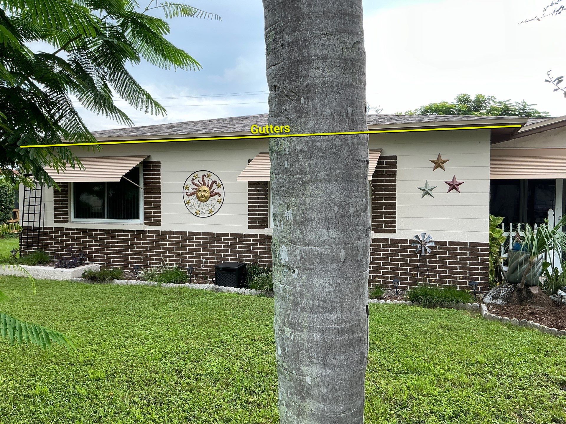 Musket Brown Seamless Gutters using Musket Brown Seamless Gutters in Bradenton FL by Gutter Professors