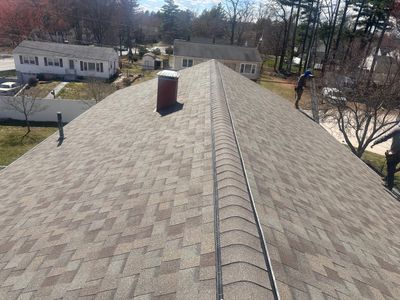 Full Residential Roof Replacement and Chimney Reflashing in Nashua