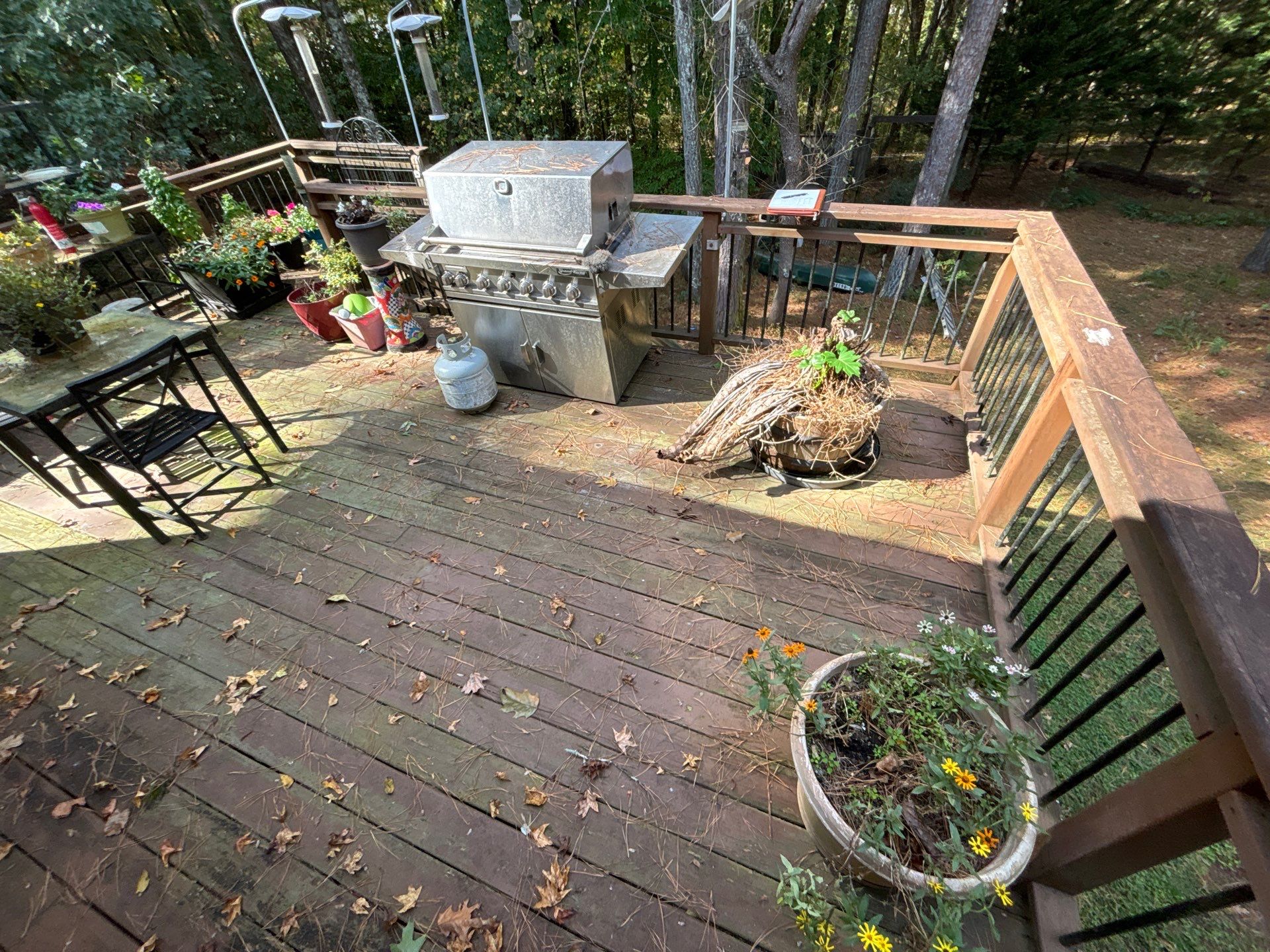 Lawrenceville, GA Deck Resurface using Pressure Treated Pine by Nelson Exteriors 